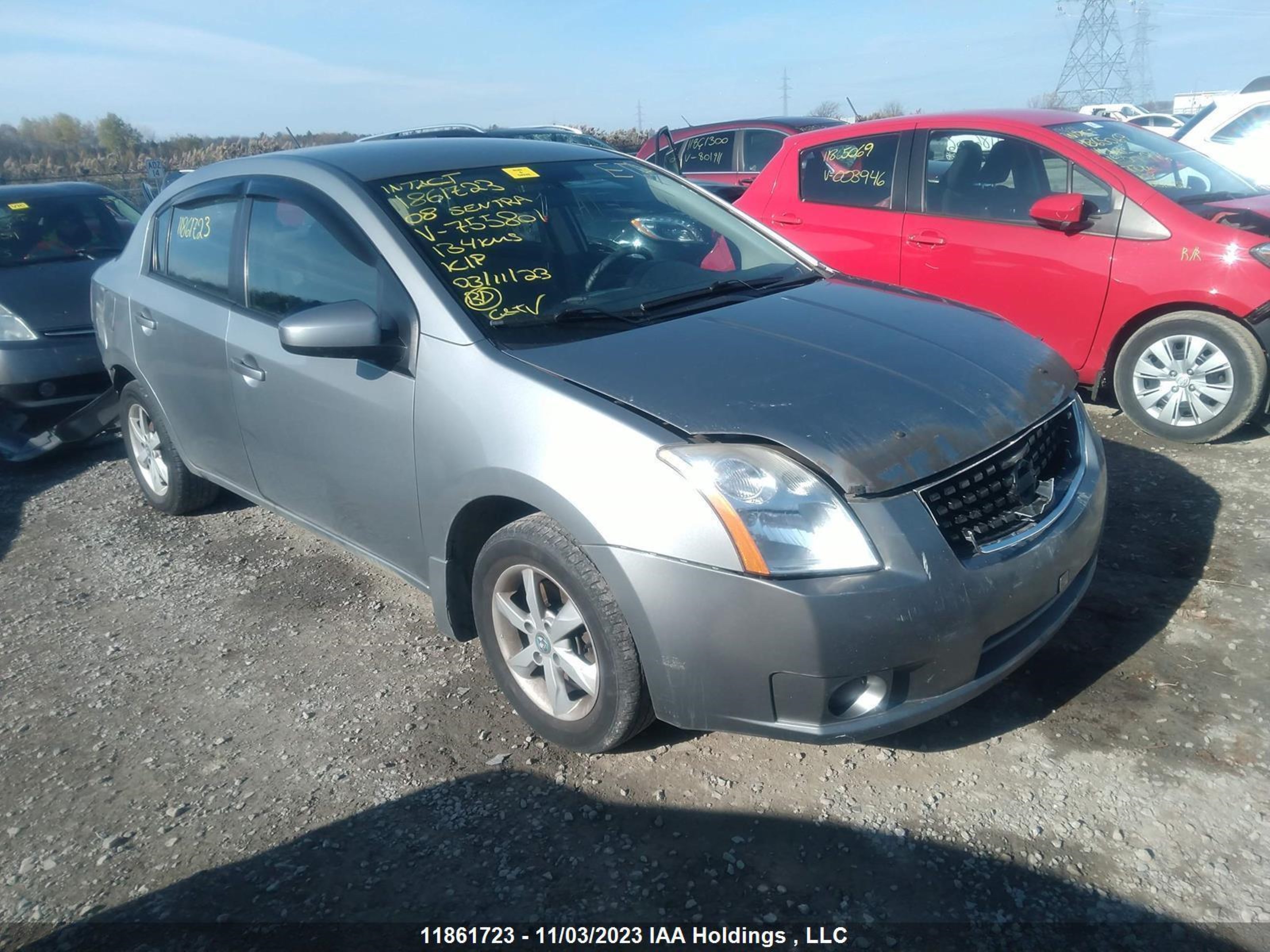 NISSAN SENTRA 2008 3n1ab61e88l755801