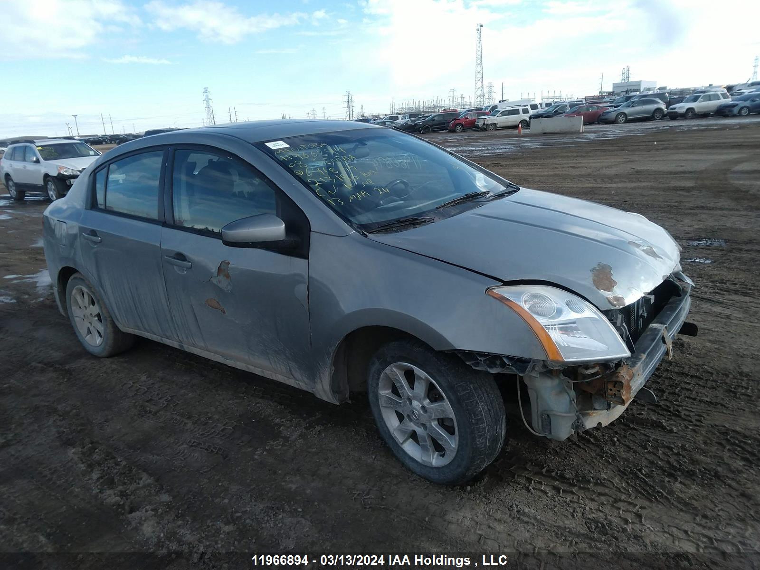 NISSAN SENTRA 2008 3n1ab61e98l641855