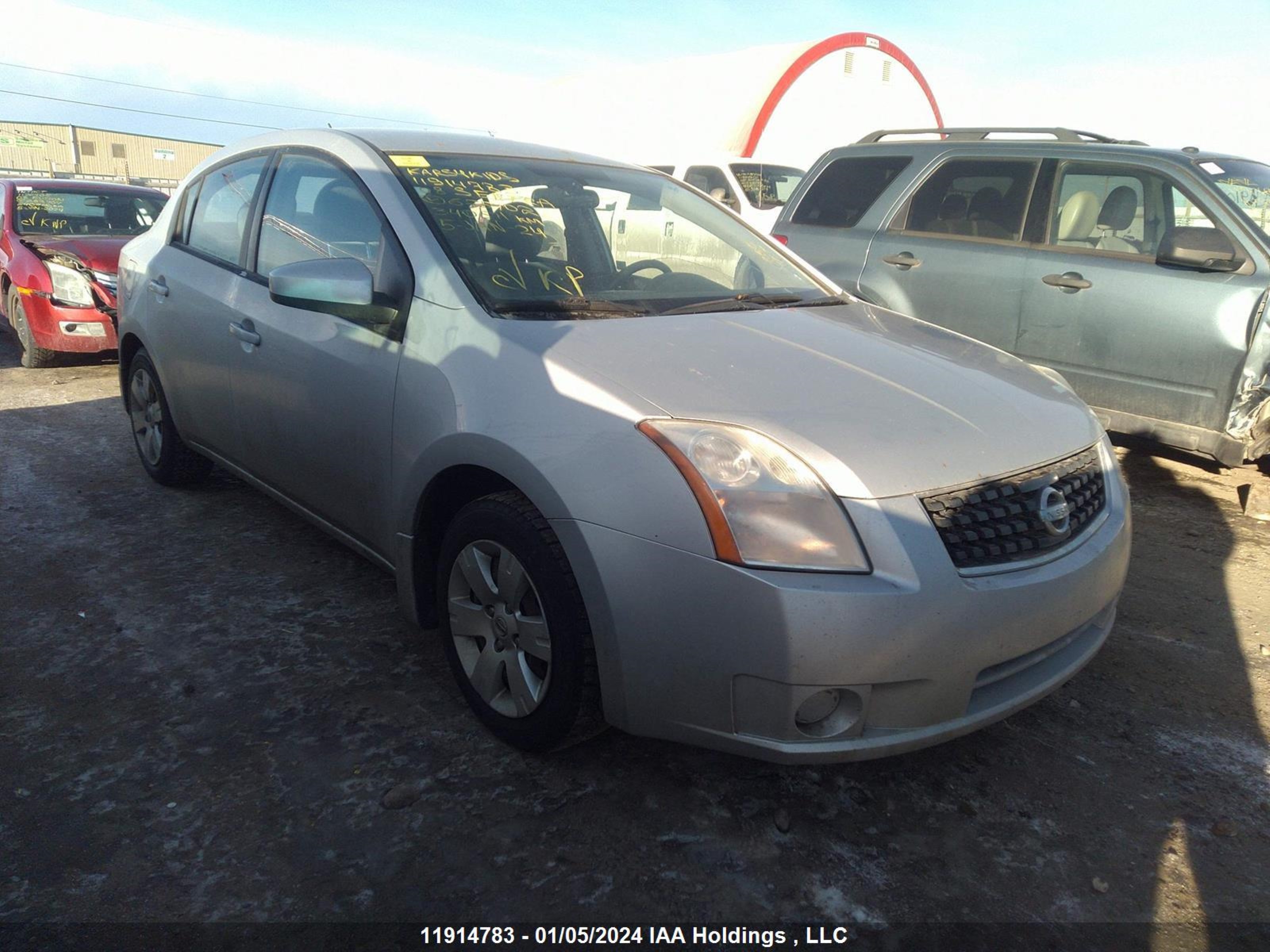 NISSAN SENTRA 2008 3n1ab61e98l675102