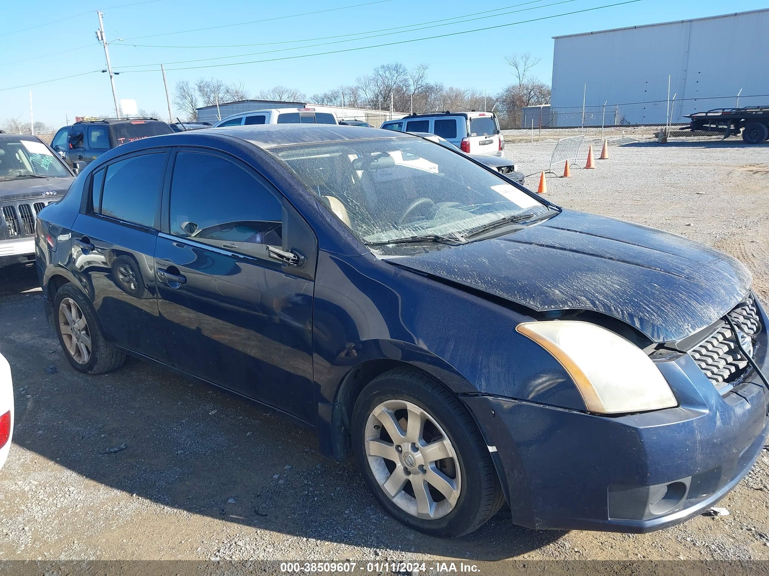 NISSAN SENTRA 2007 3n1ab61ex7l629969