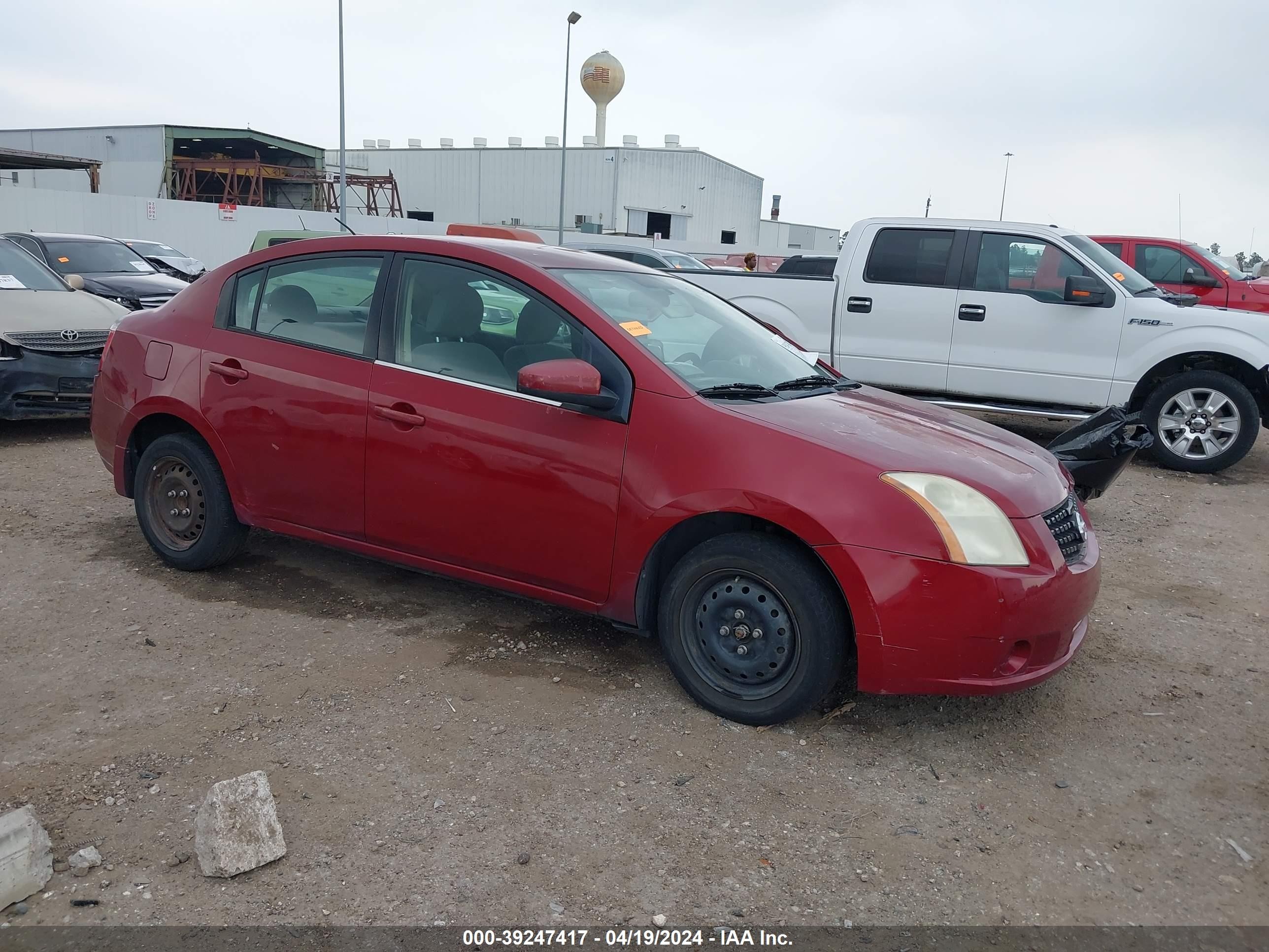 NISSAN SENTRA 2008 3n1ab61ex8l617743