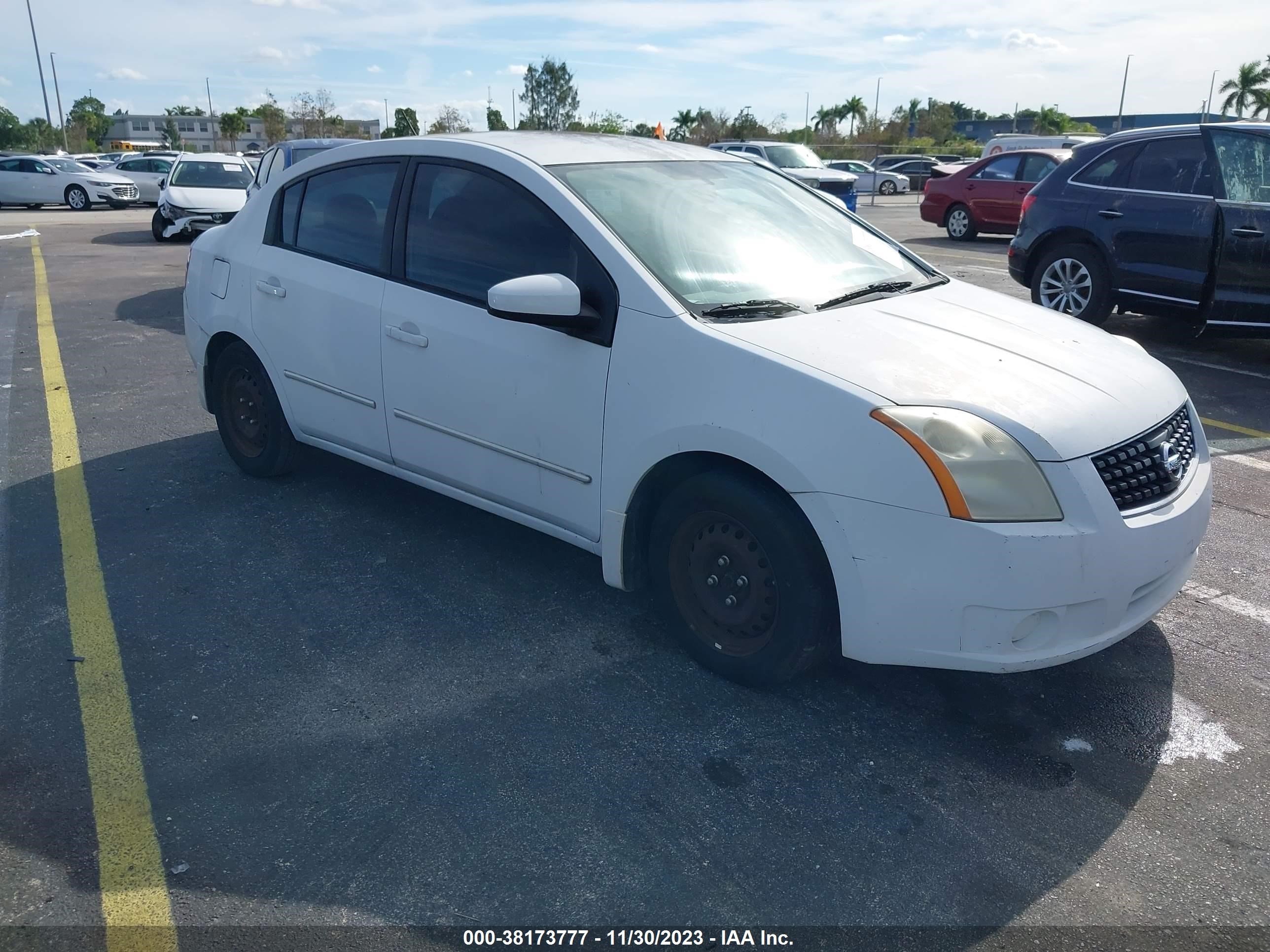 NISSAN SENTRA 2008 3n1ab61ex8l628855