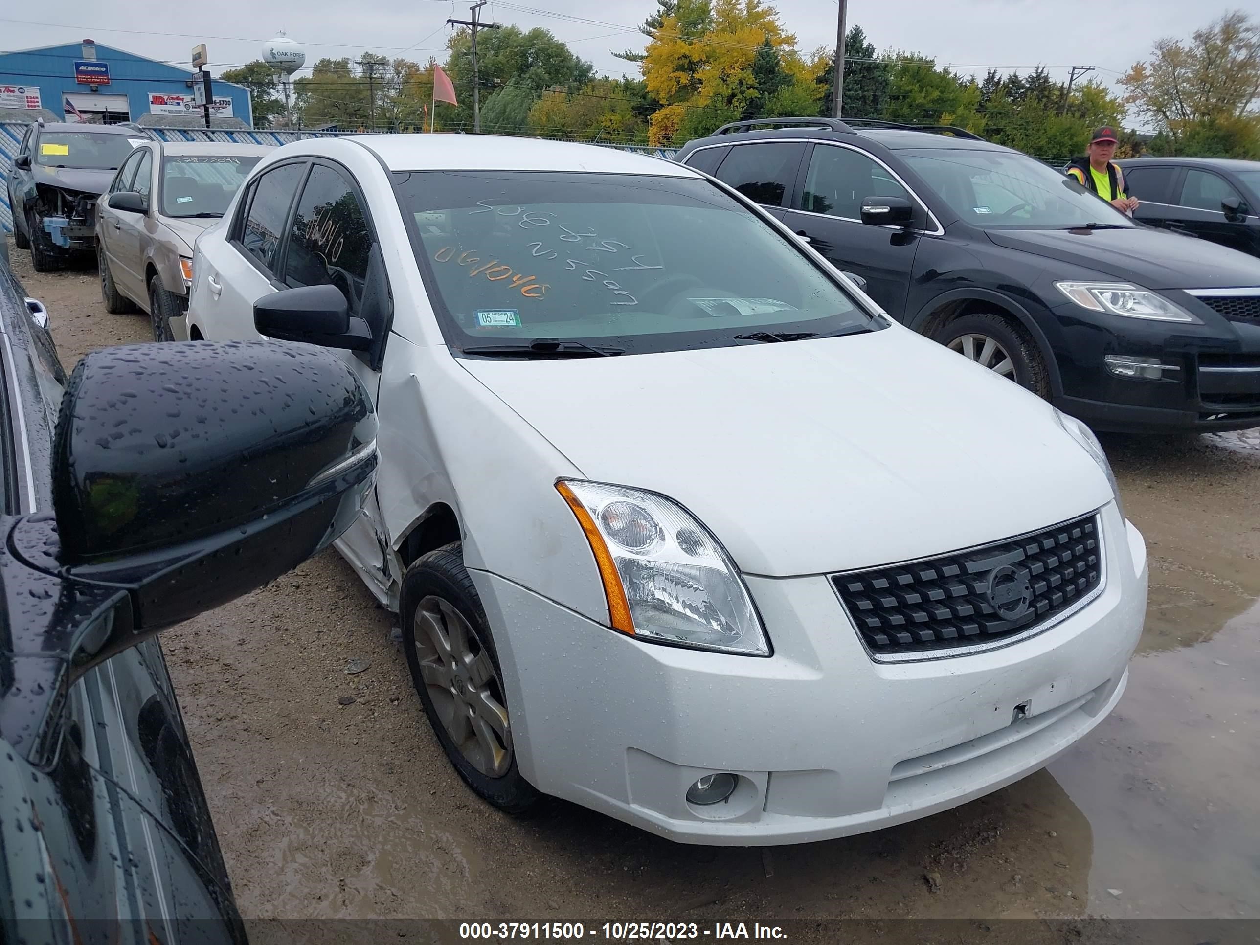 NISSAN SENTRA 2008 3n1ab61ex8l655005