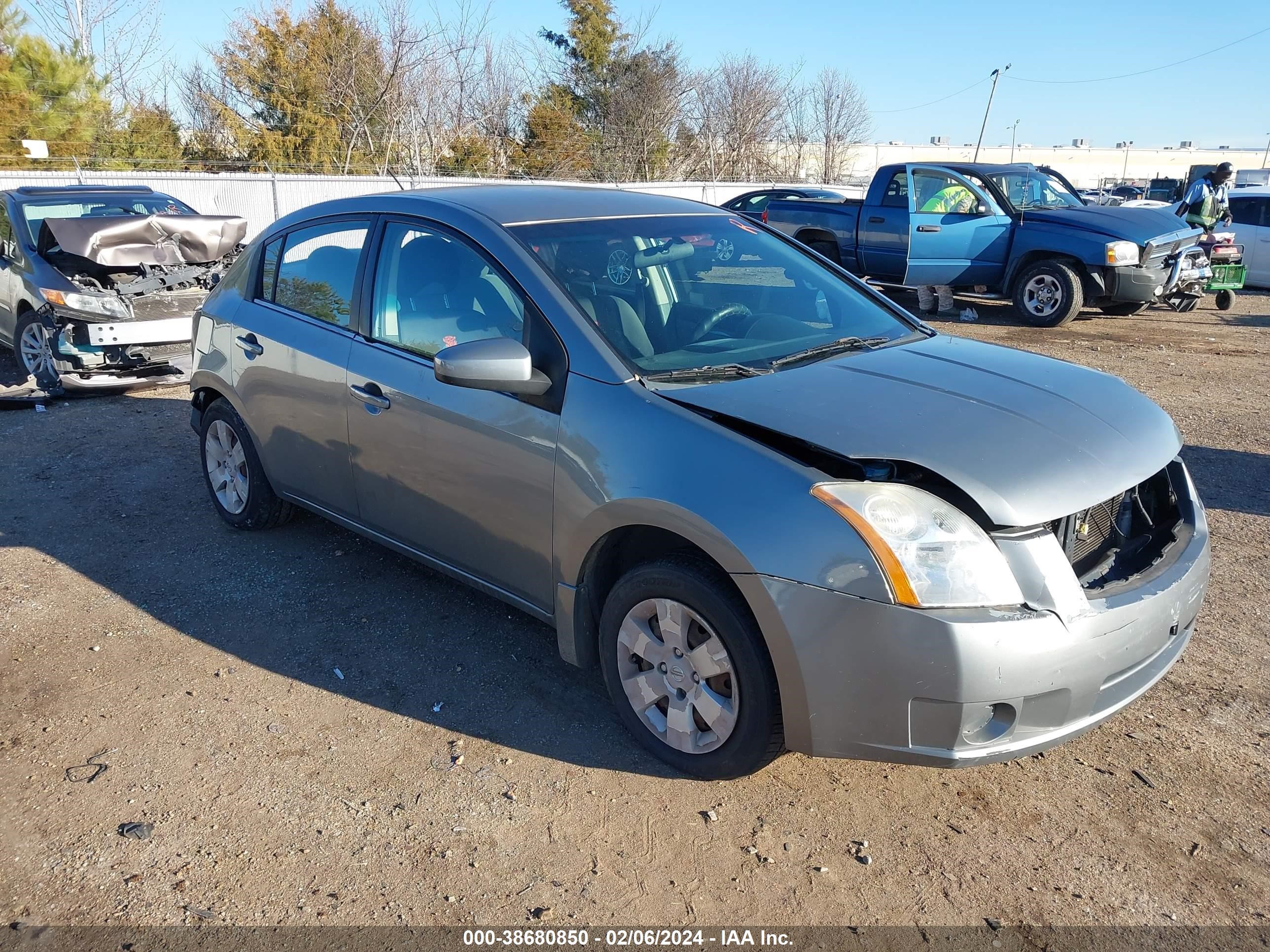 NISSAN SENTRA 2008 3n1ab61ex8l681569