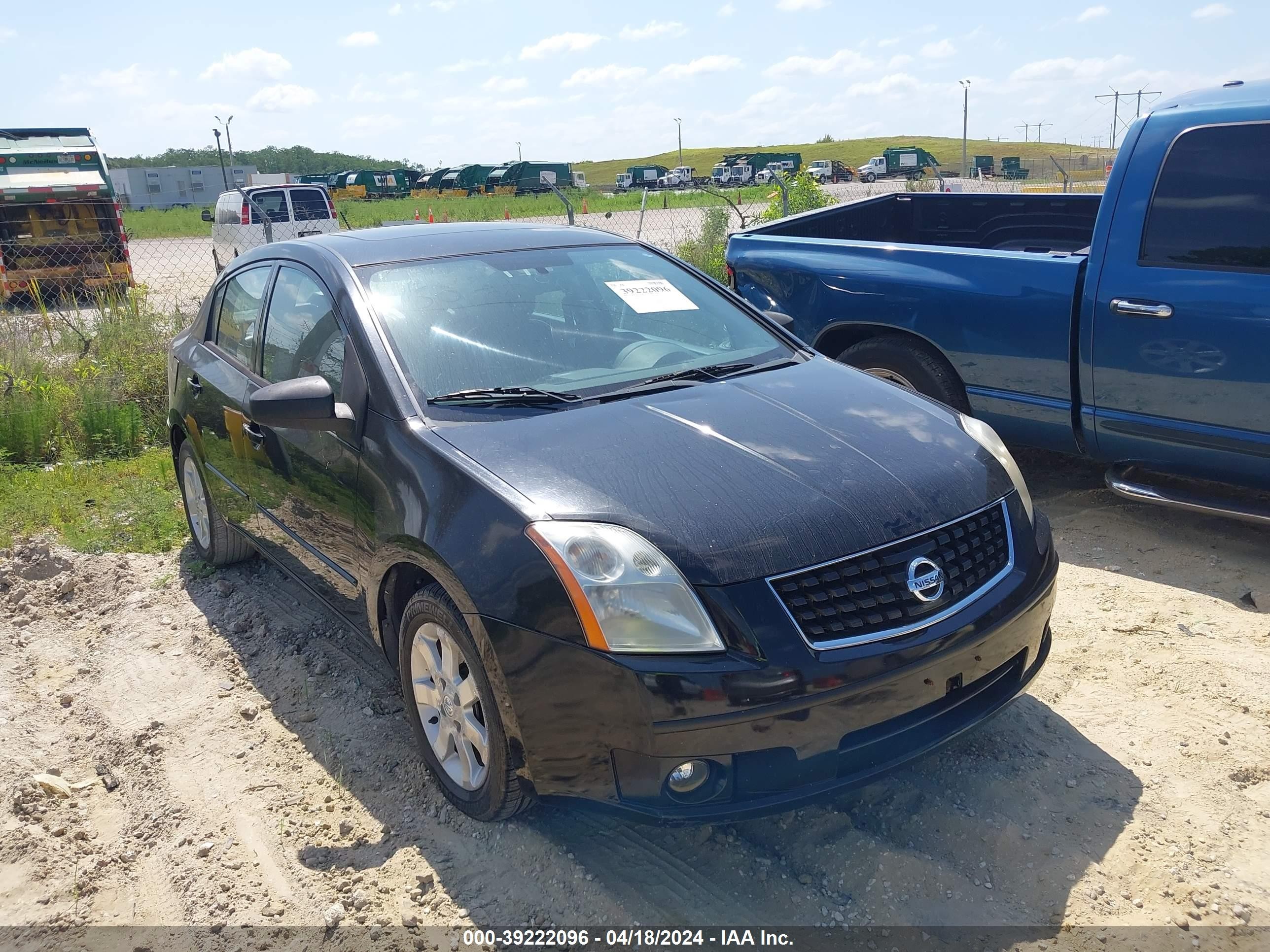 NISSAN SENTRA 2008 3n1ab61ex8l735095