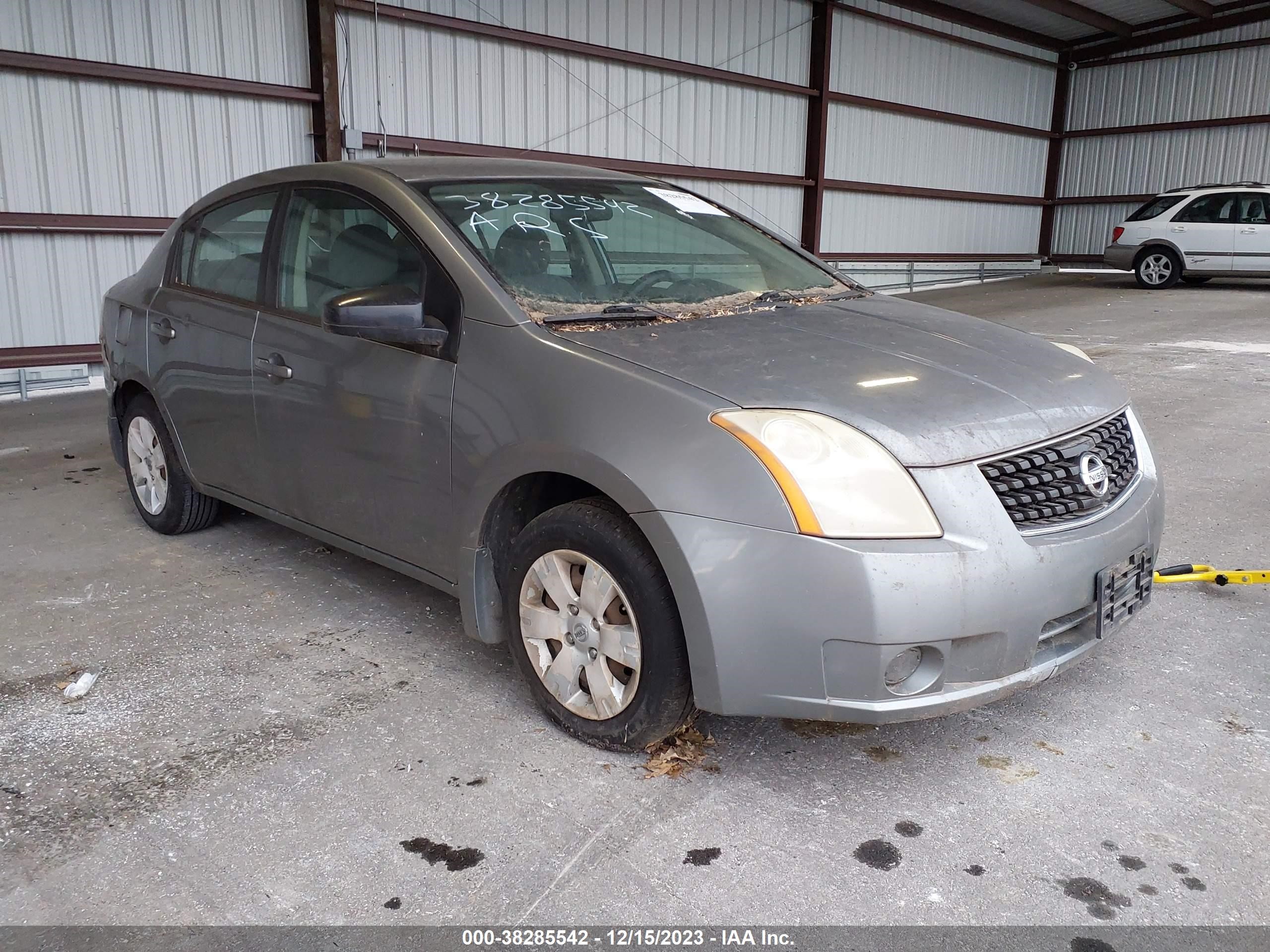 NISSAN SENTRA 2008 3n1ab61ex8l748736