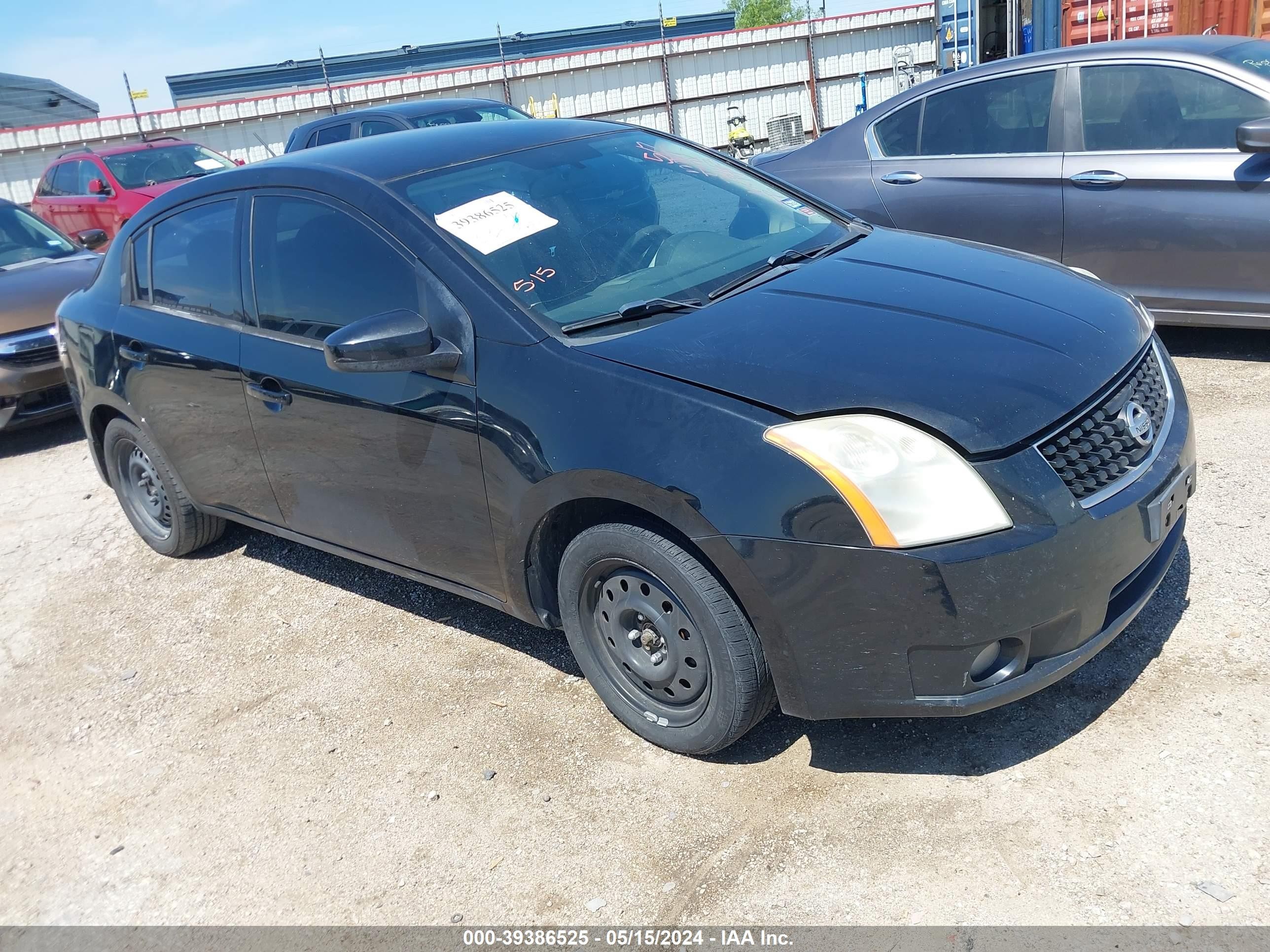 NISSAN SENTRA 2008 3n1ab61ex8l761163