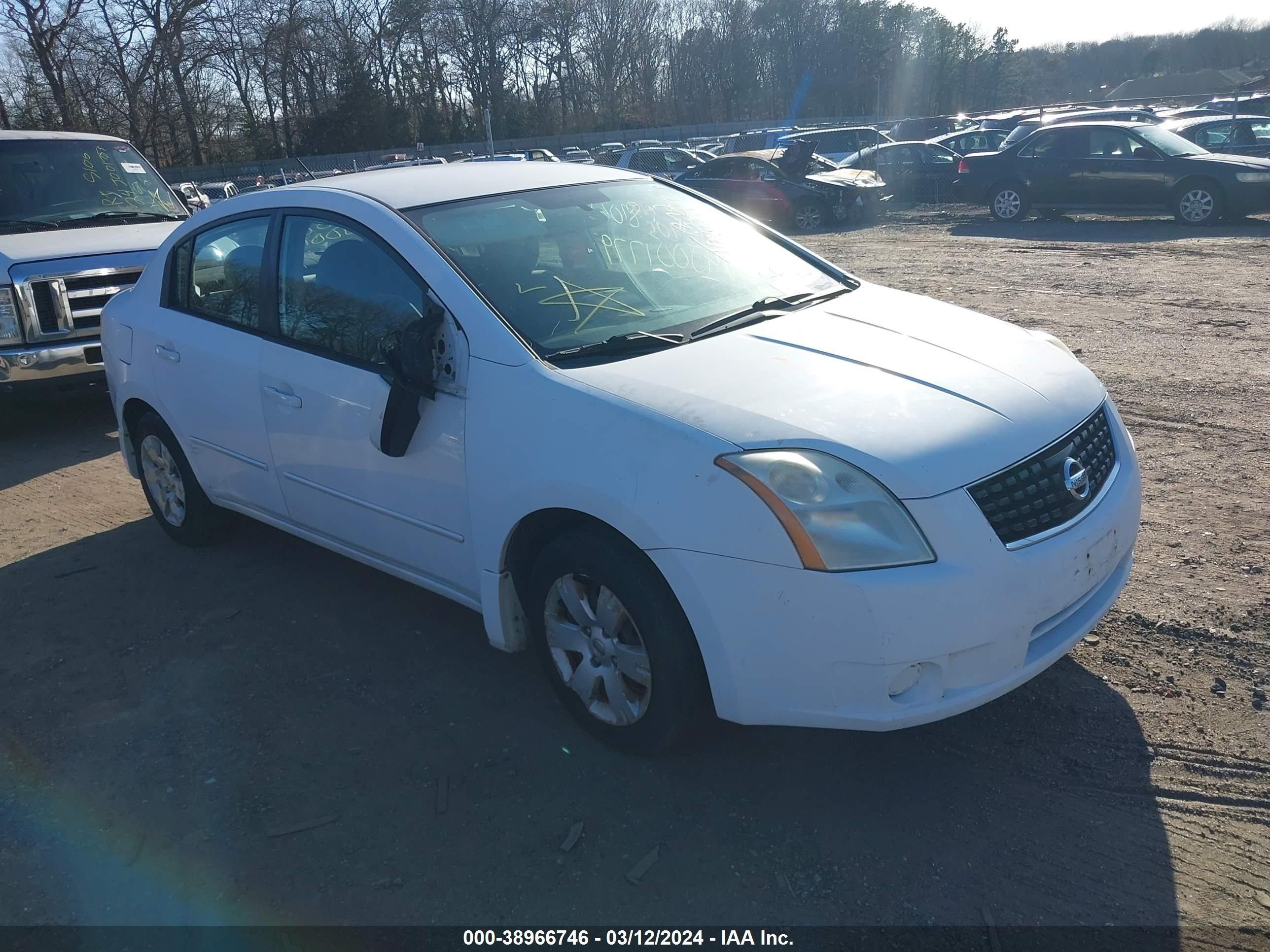 NISSAN SENTRA 2009 3n1ab61ex9l676194