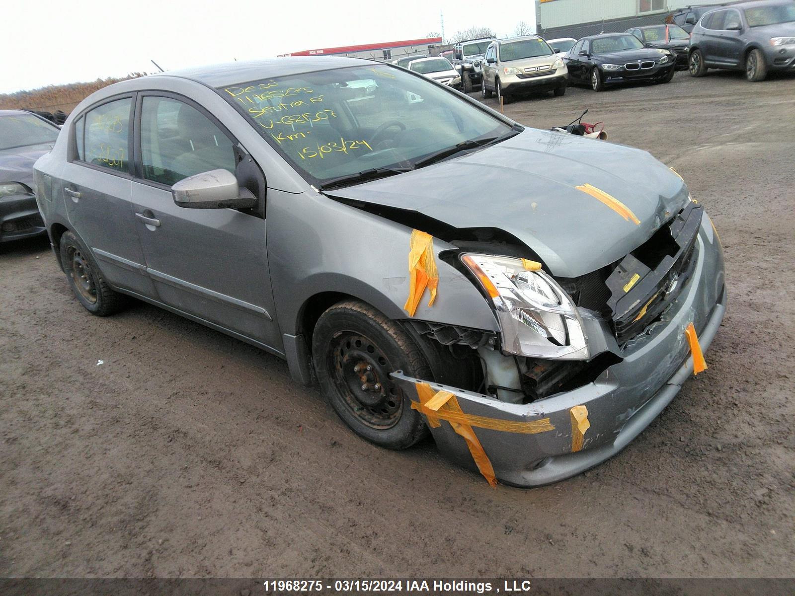 NISSAN SENTRA 2010 3n1ab6ap0al681507