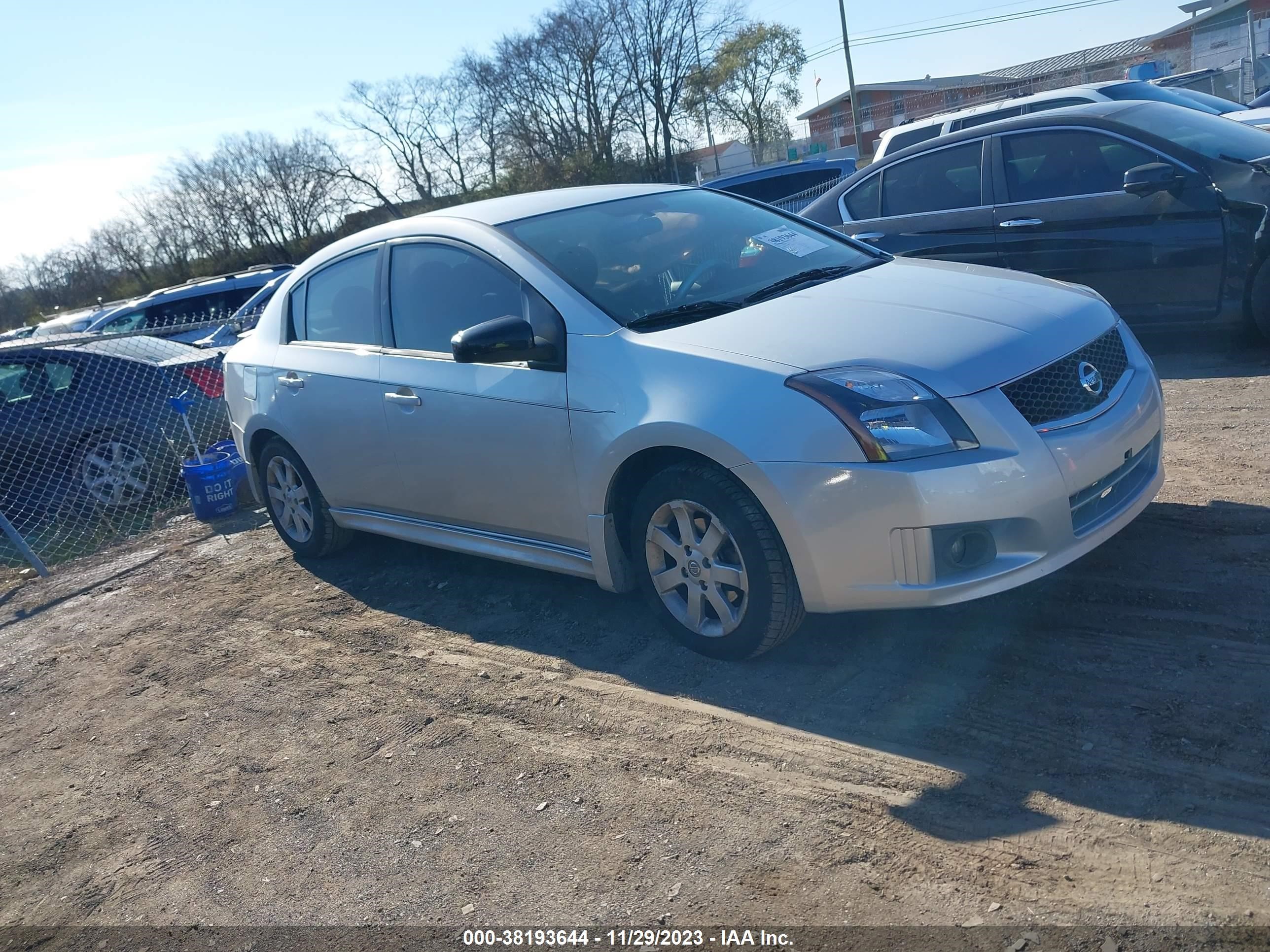 NISSAN SENTRA 2012 3n1ab6ap0cl606230