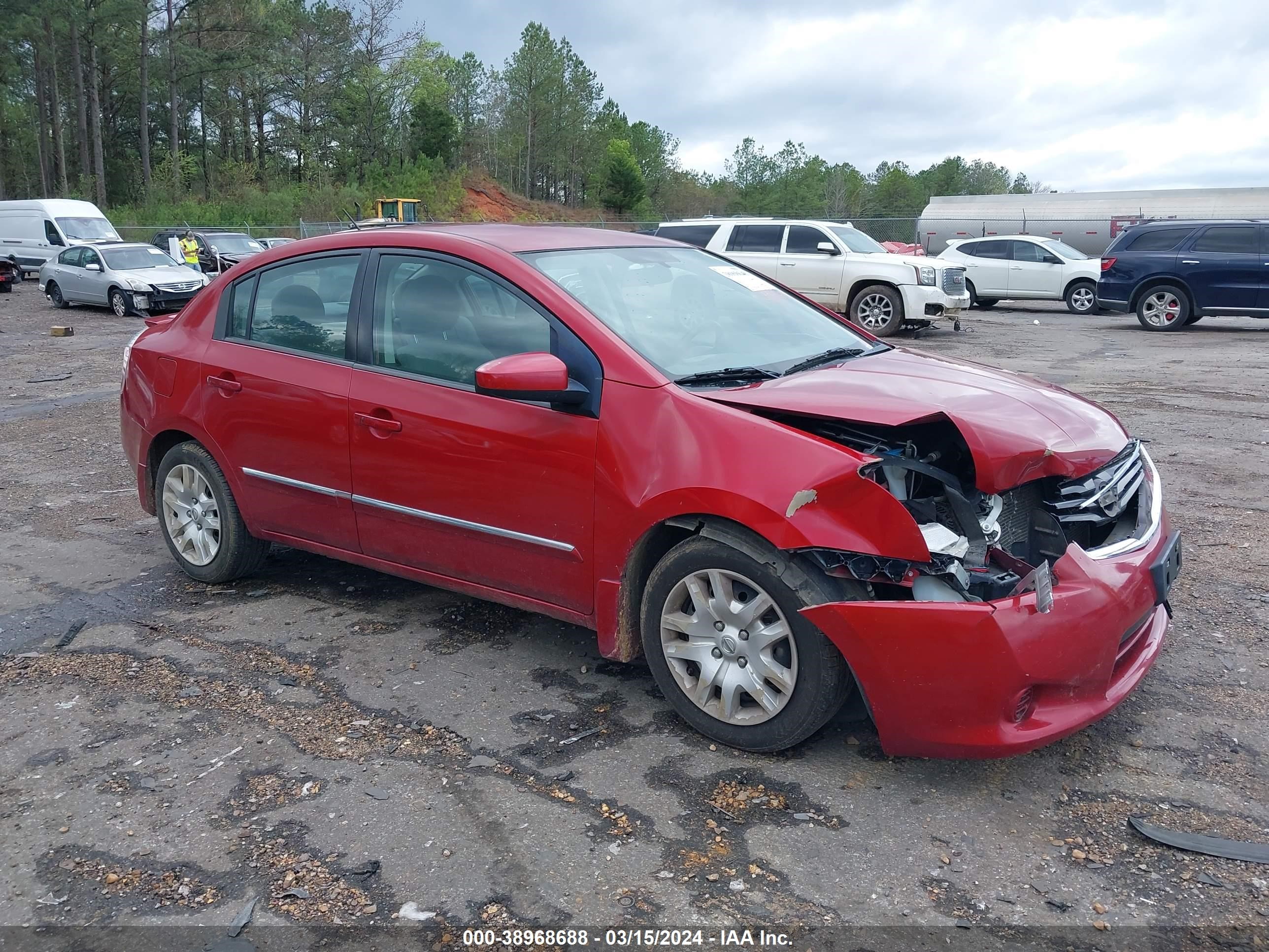 NISSAN SENTRA 2012 3n1ab6ap0cl662300