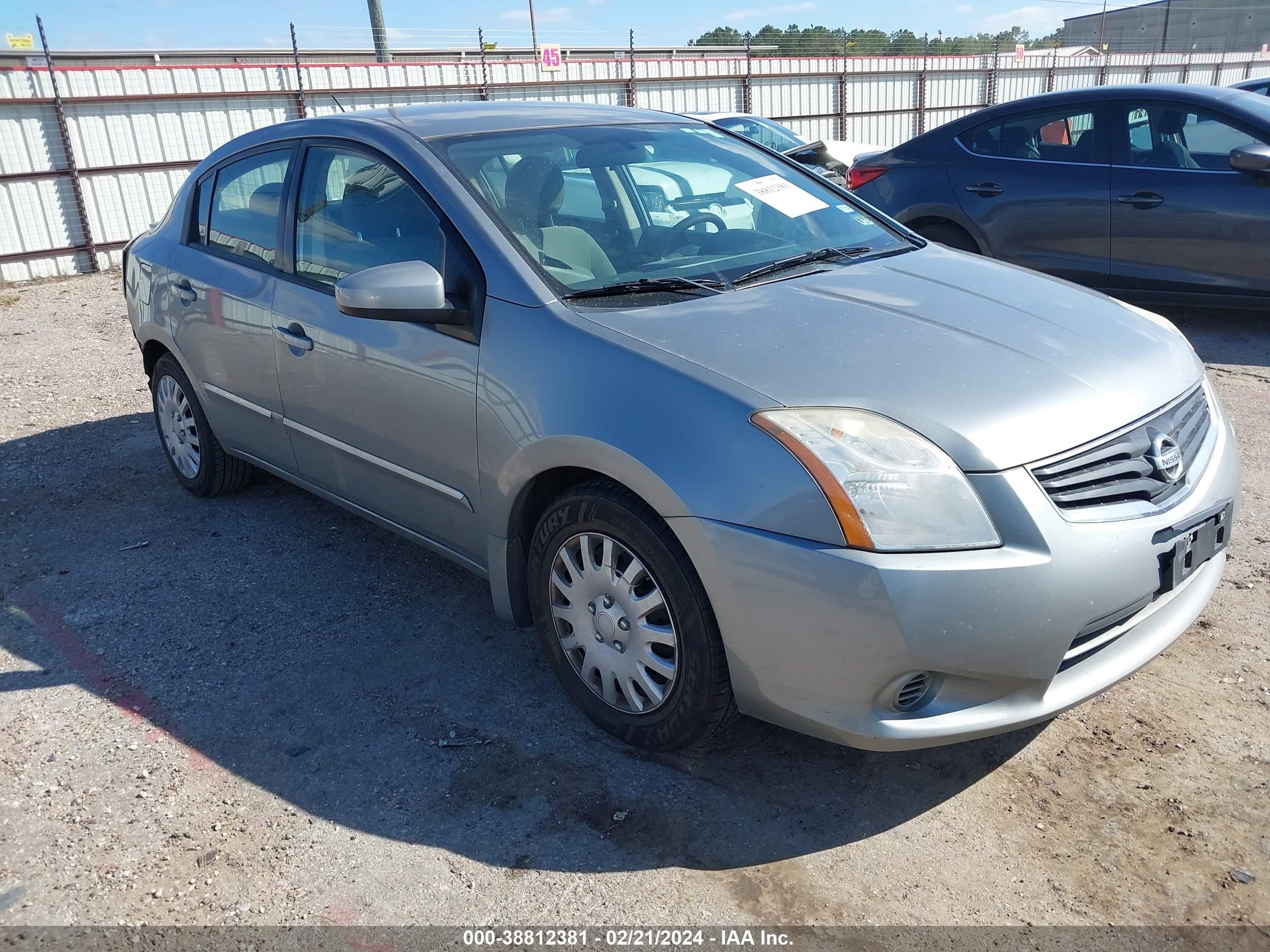 NISSAN SENTRA 2012 3n1ab6ap0cl678383