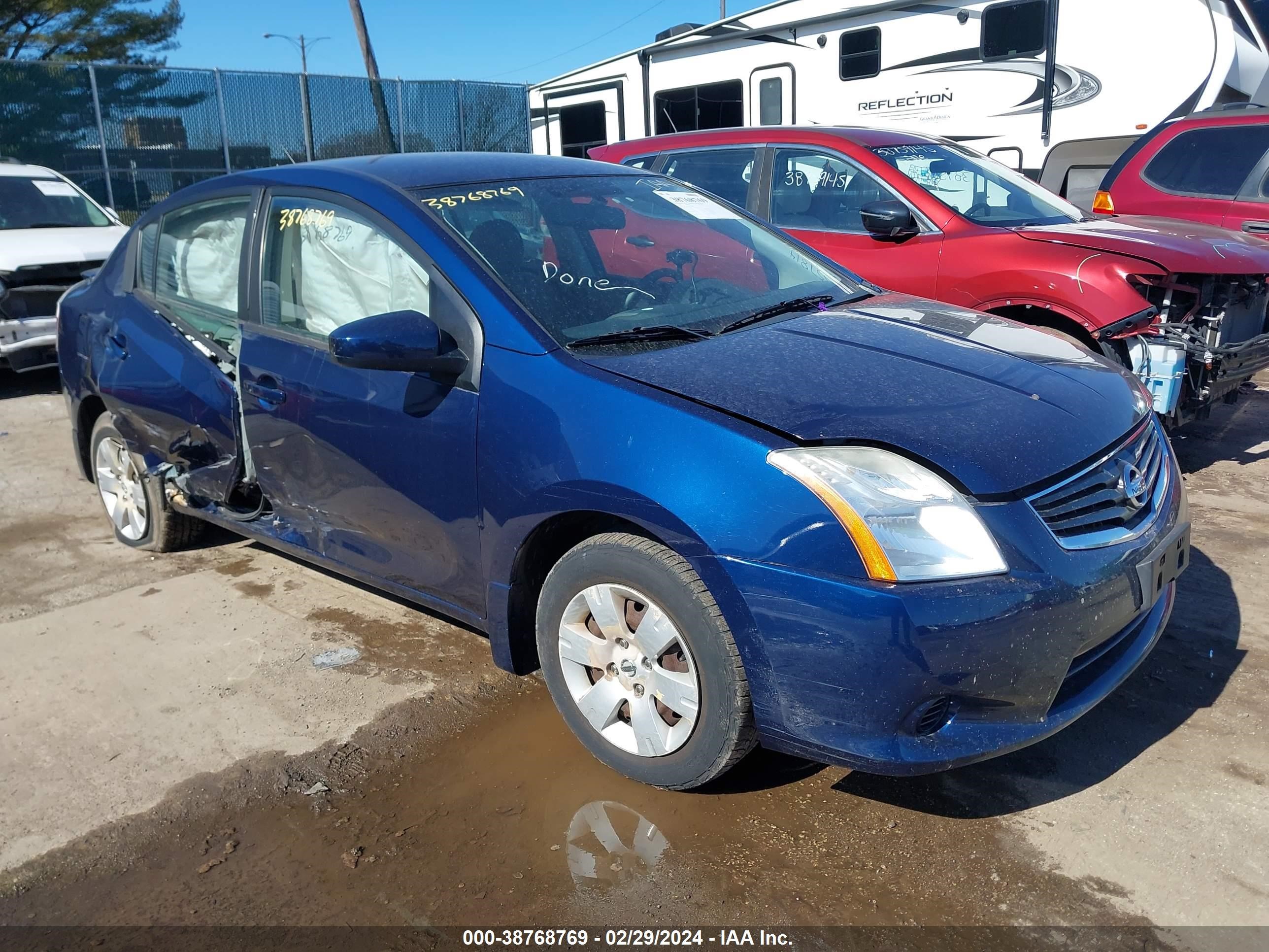 NISSAN SENTRA 2012 3n1ab6ap1cl610805