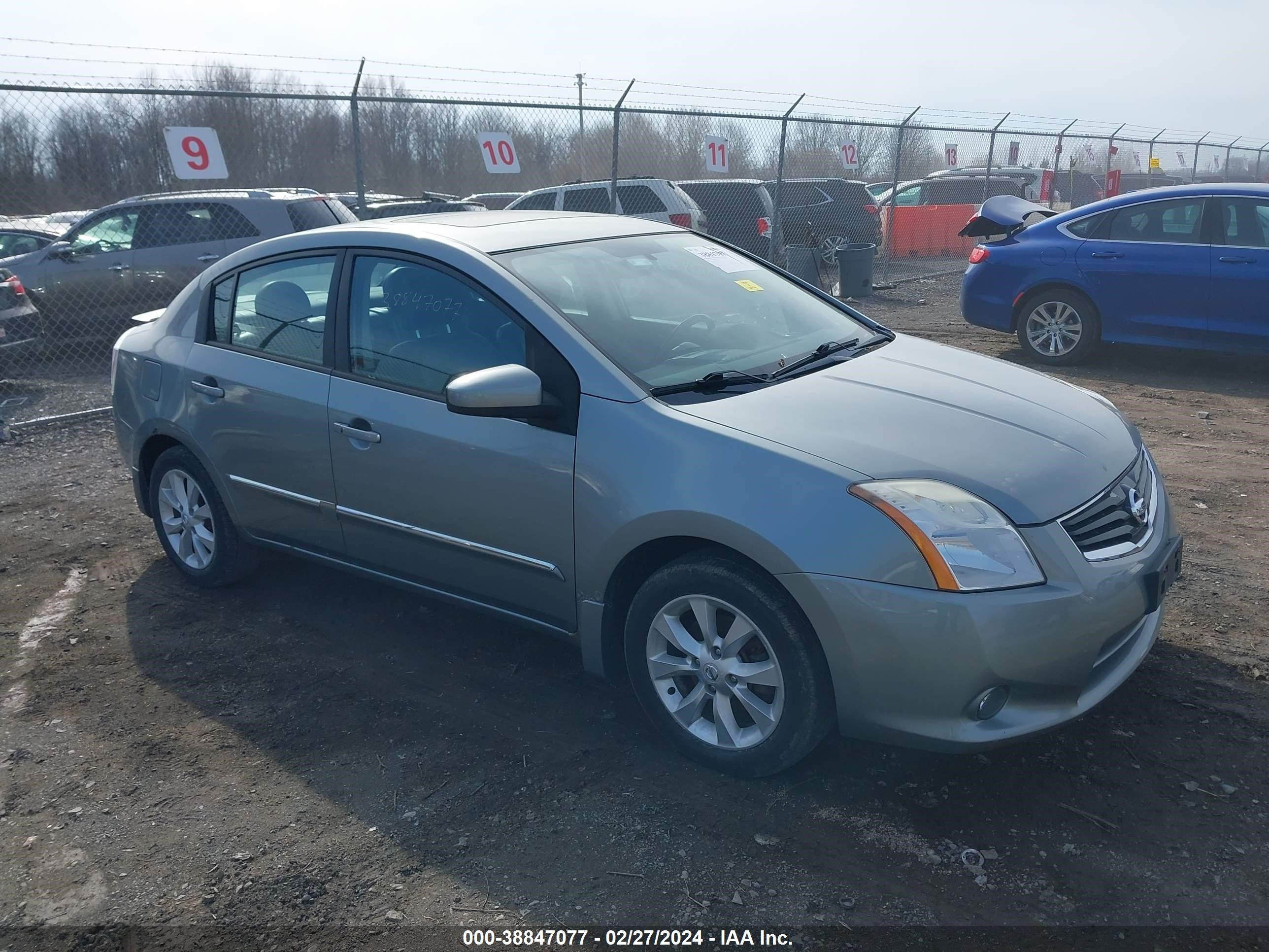 NISSAN SENTRA 2012 3n1ab6ap1cl625630