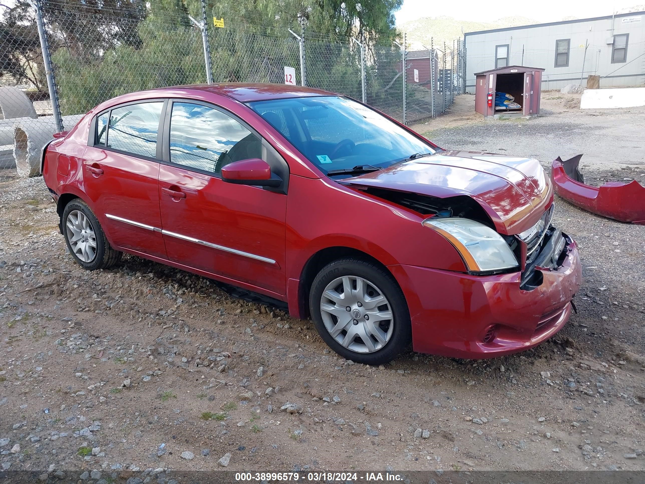 NISSAN SENTRA 2012 3n1ab6ap1cl662452