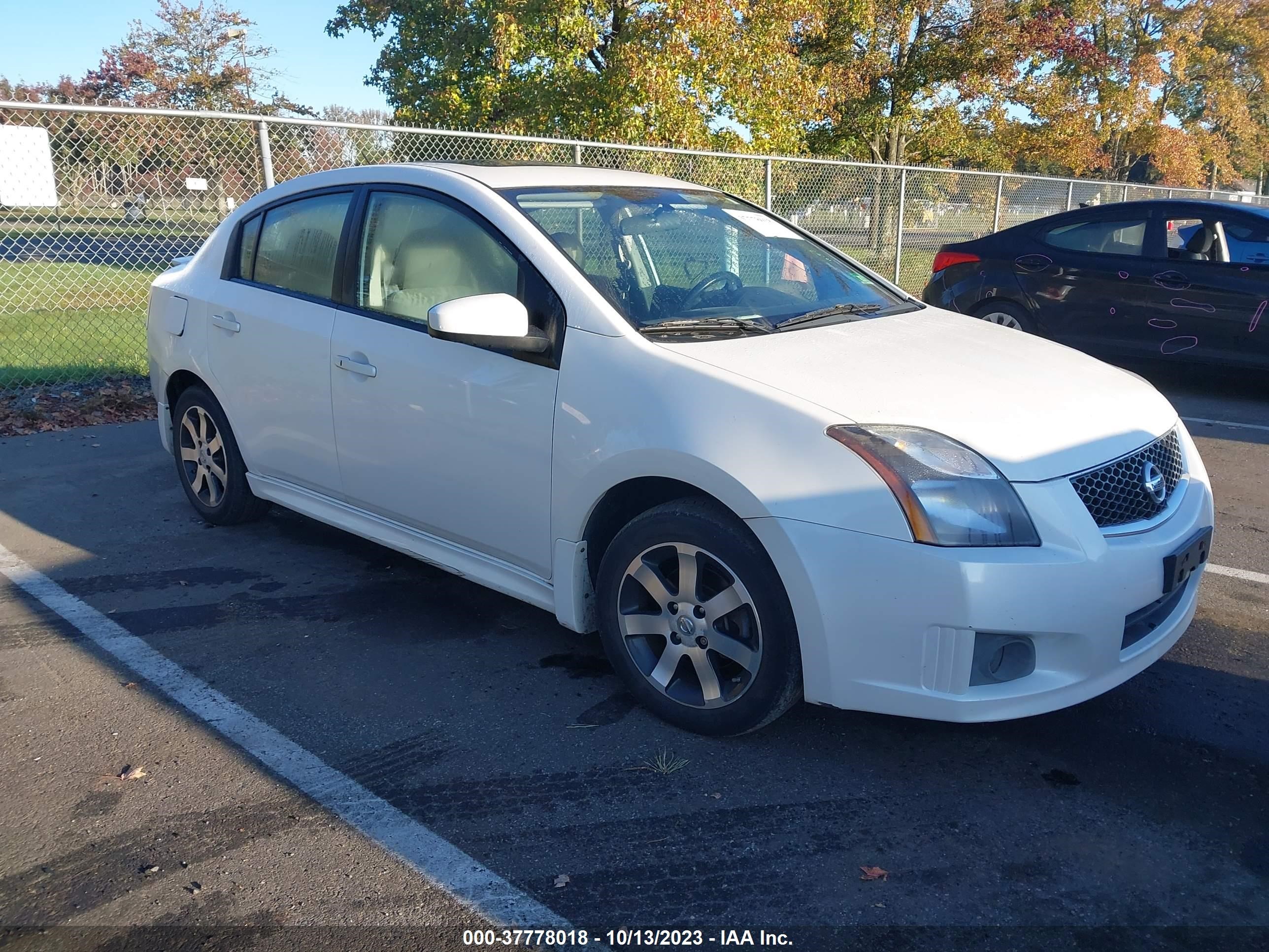 NISSAN SENTRA 2012 3n1ab6ap1cl707213