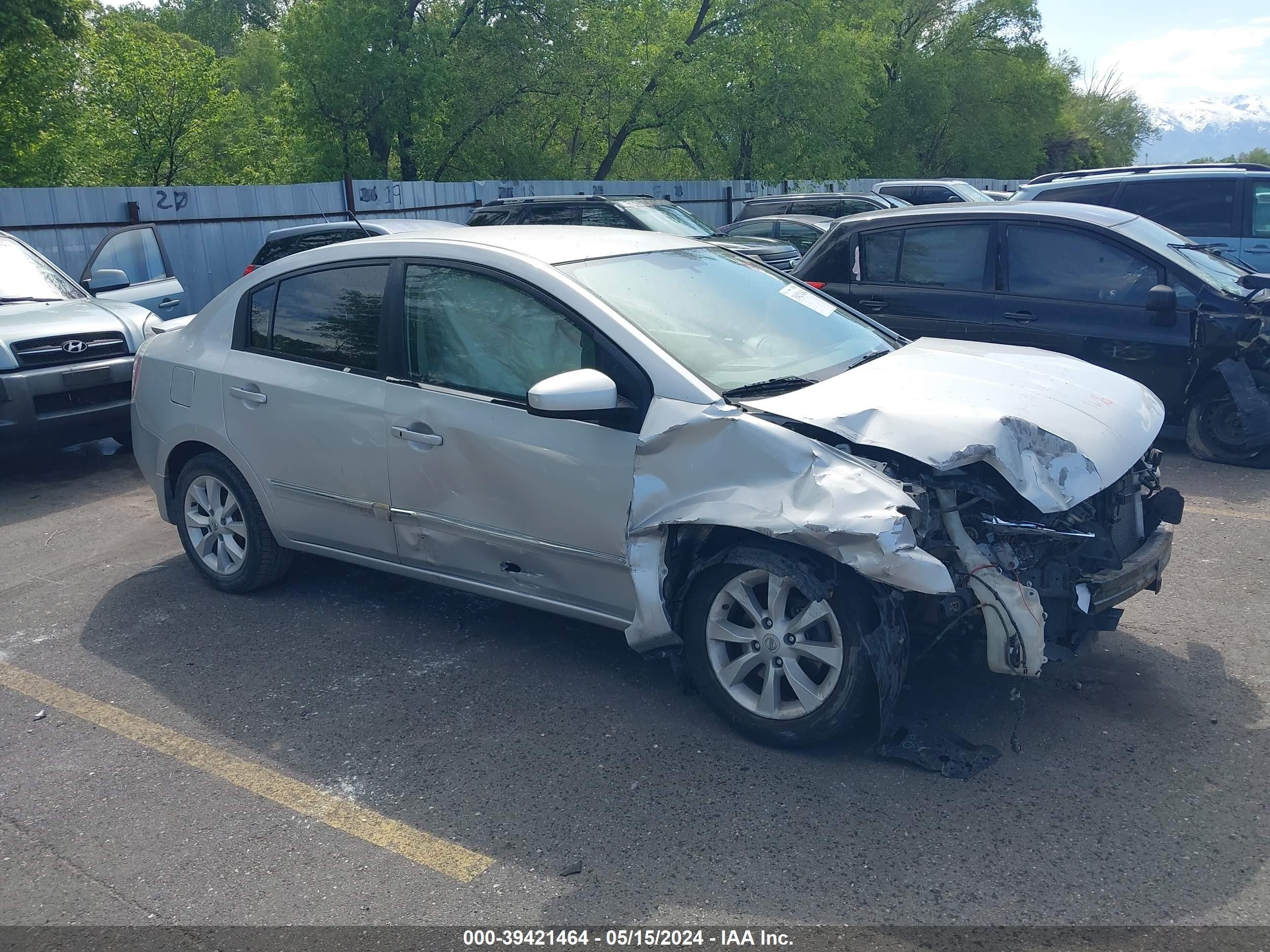 NISSAN SENTRA 2012 3n1ab6ap1cl736632