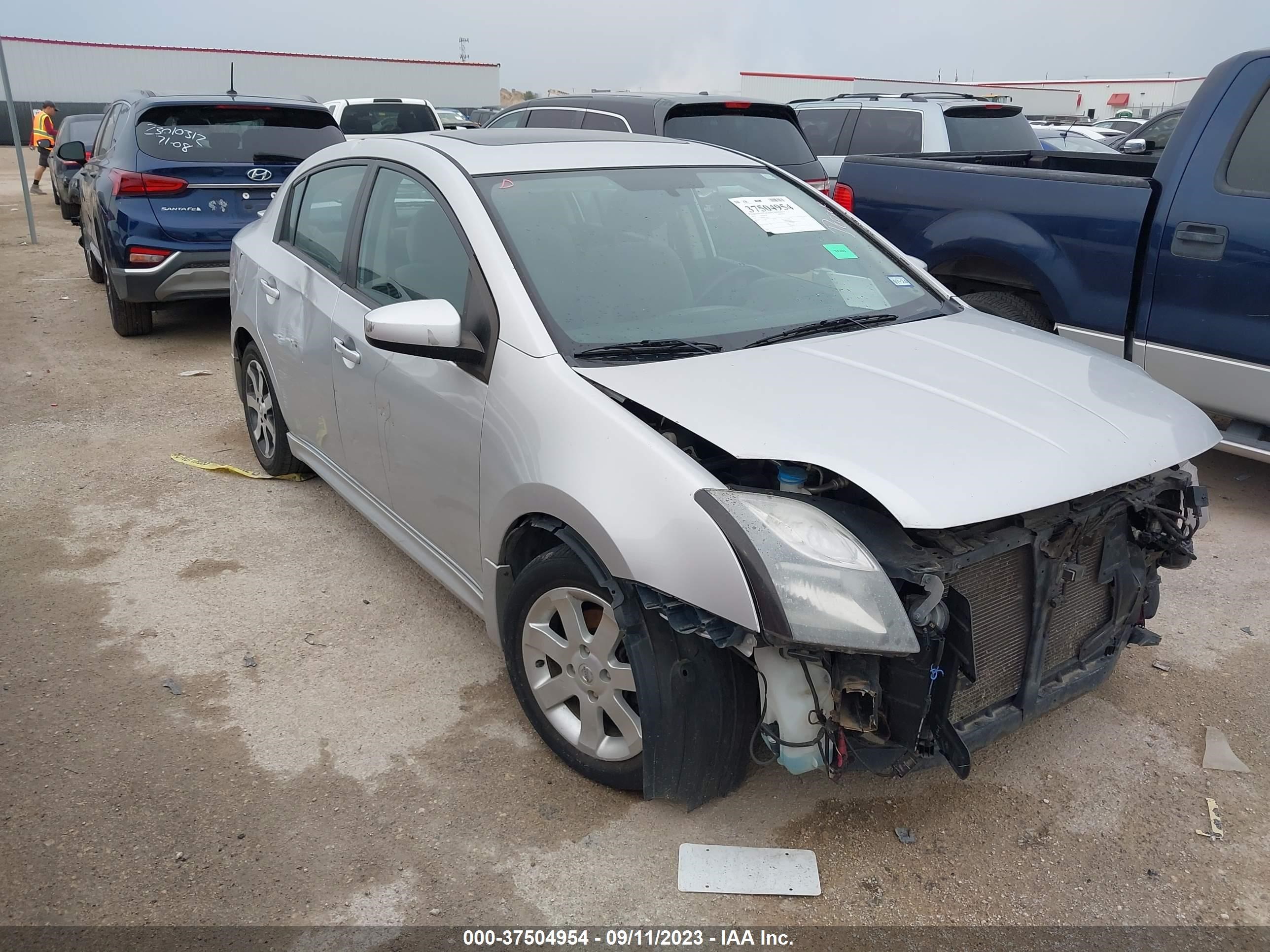 NISSAN SENTRA 2012 3n1ab6ap2cl606813