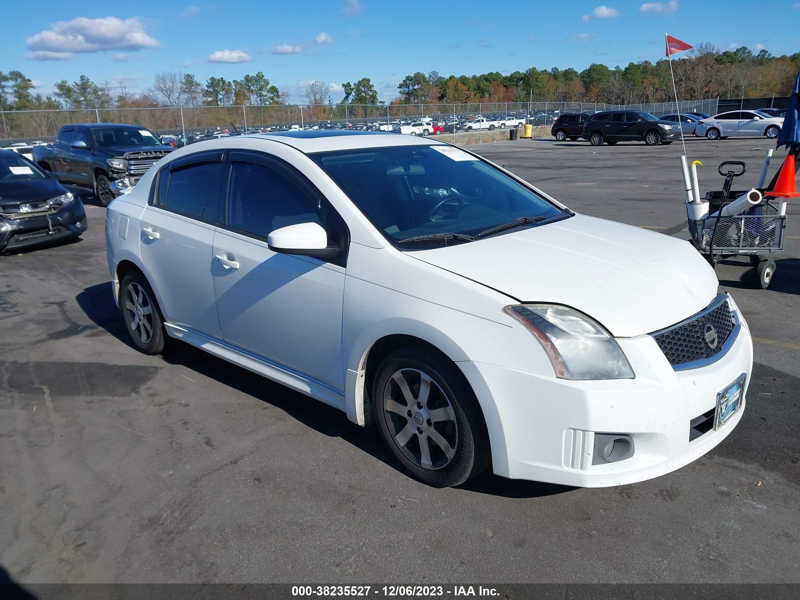 NISSAN SENTRA 2012 3n1ab6ap2cl622039