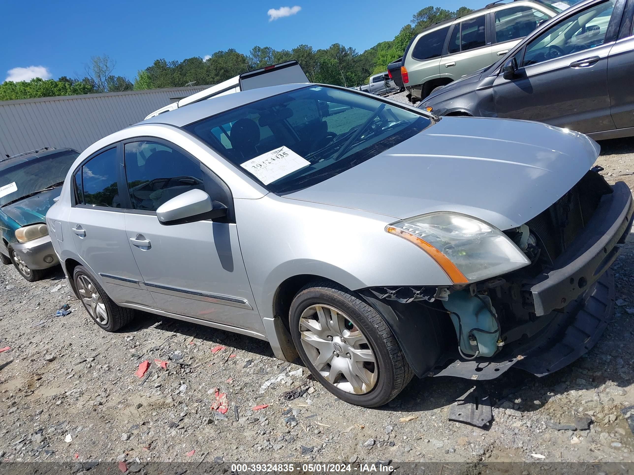 NISSAN SENTRA 2012 3n1ab6ap2cl773432