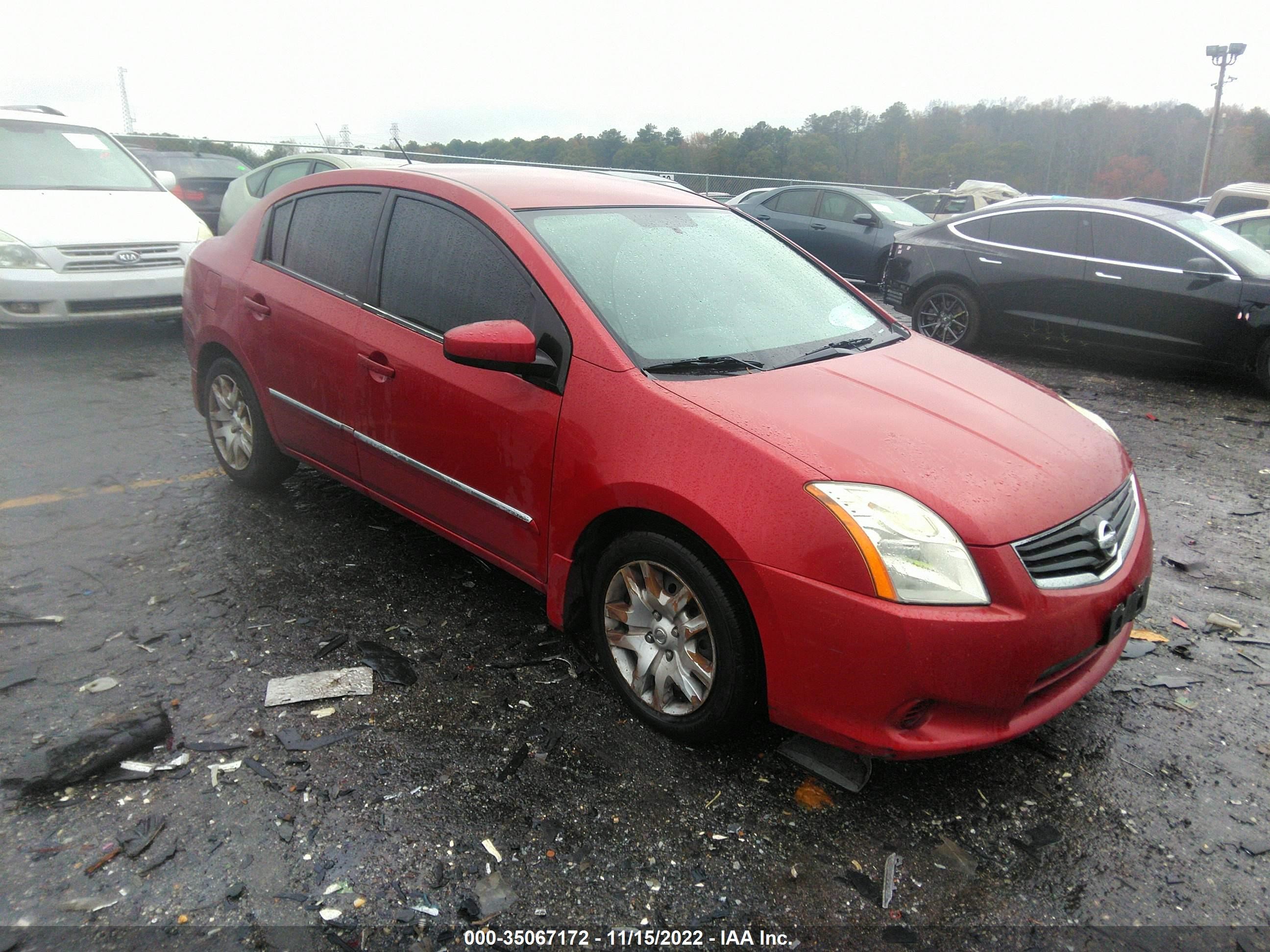 NISSAN SENTRA 2010 3n1ab6ap3al661686