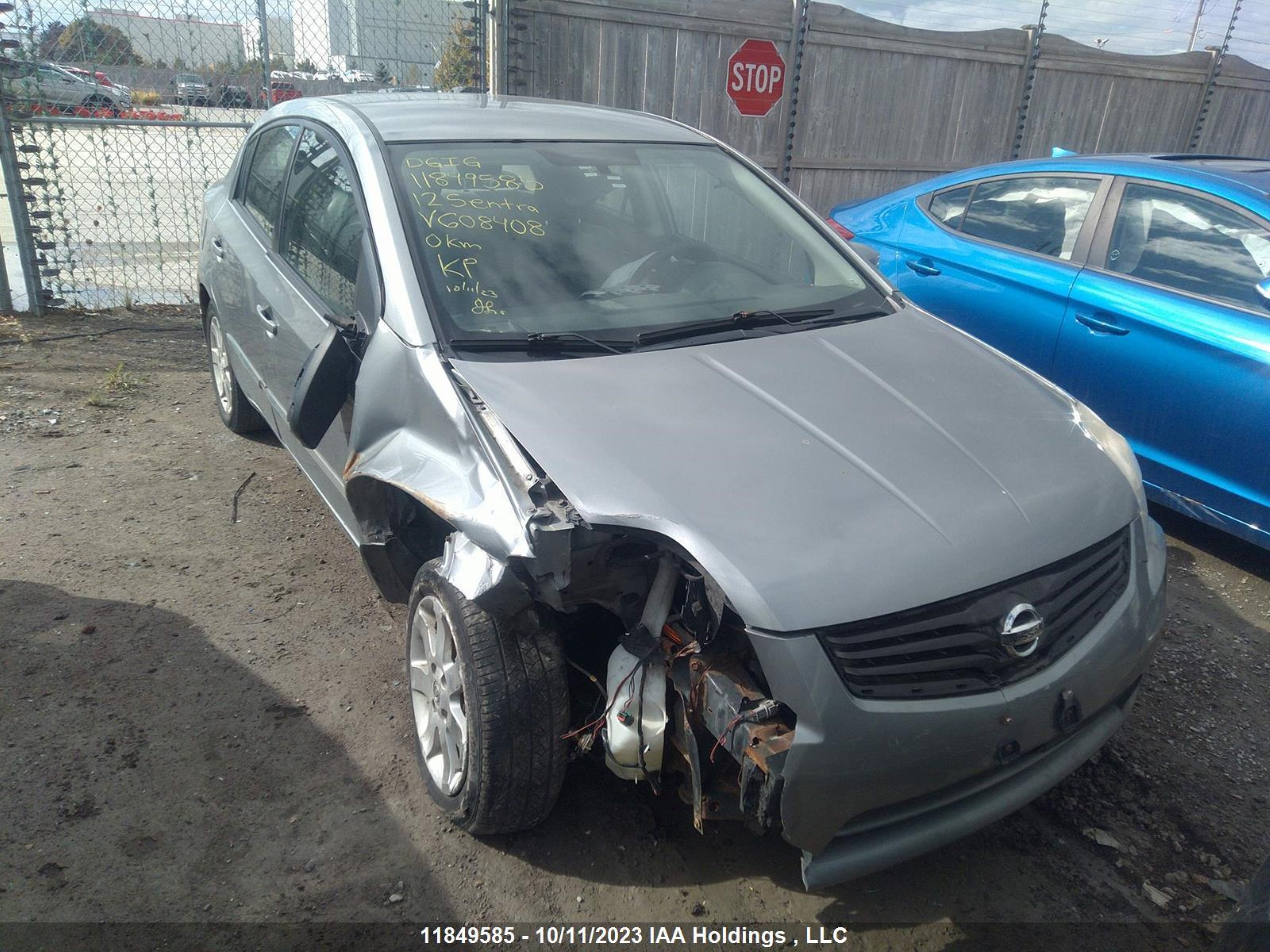 NISSAN SENTRA 2012 3n1ab6ap3cl608408