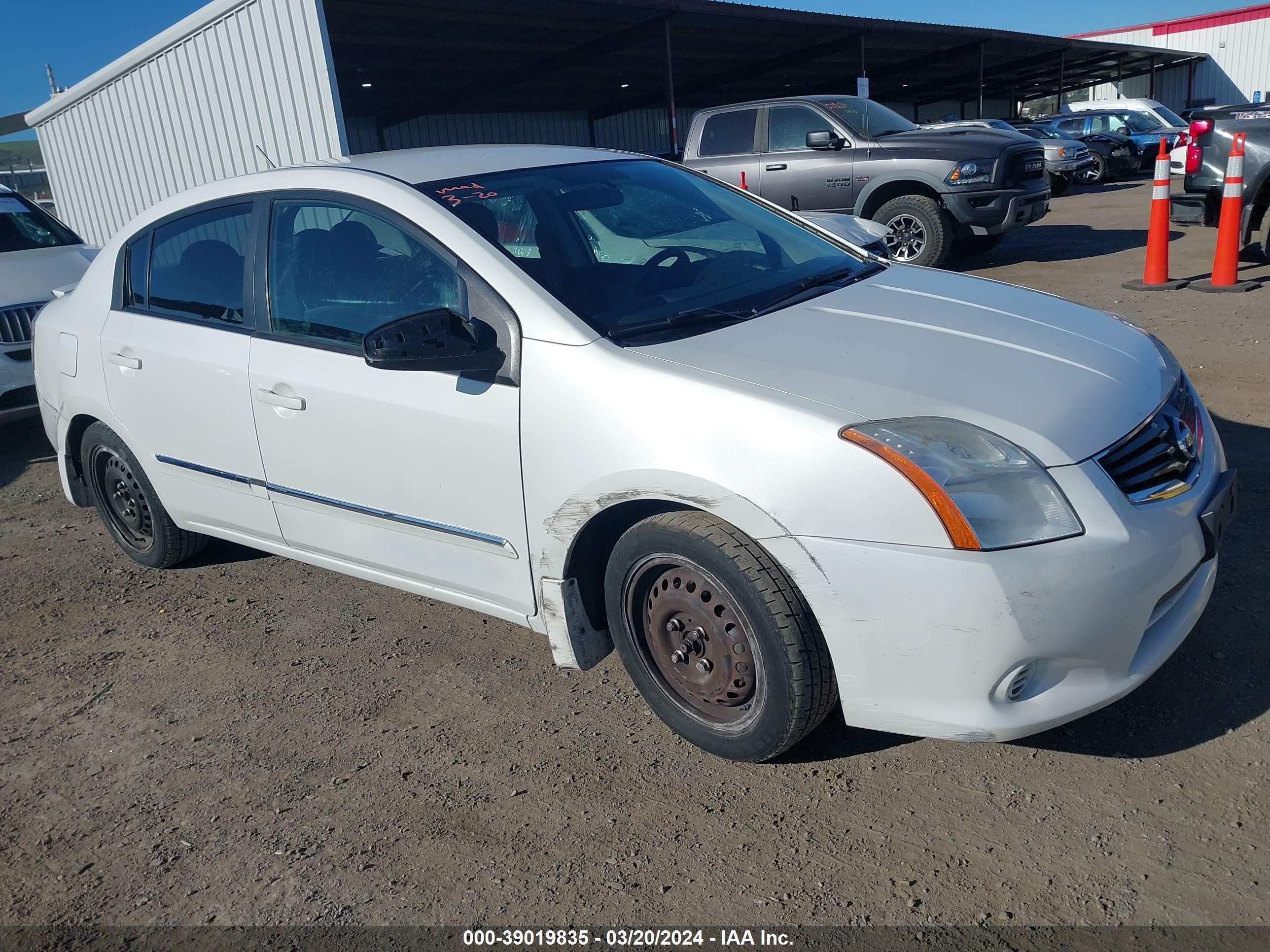 NISSAN SENTRA 2012 3n1ab6ap3cl633390