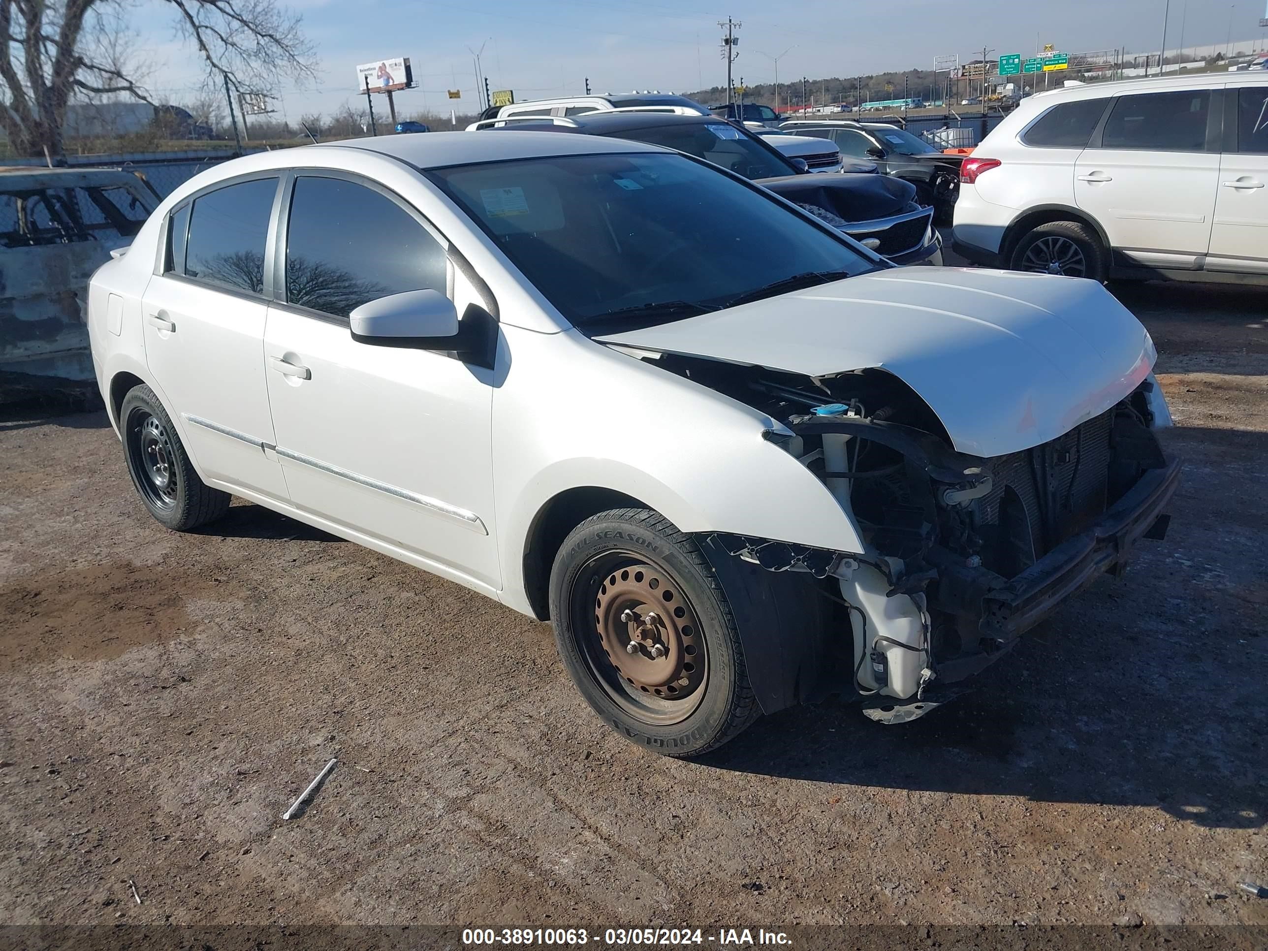 NISSAN SENTRA 2012 3n1ab6ap3cl646978