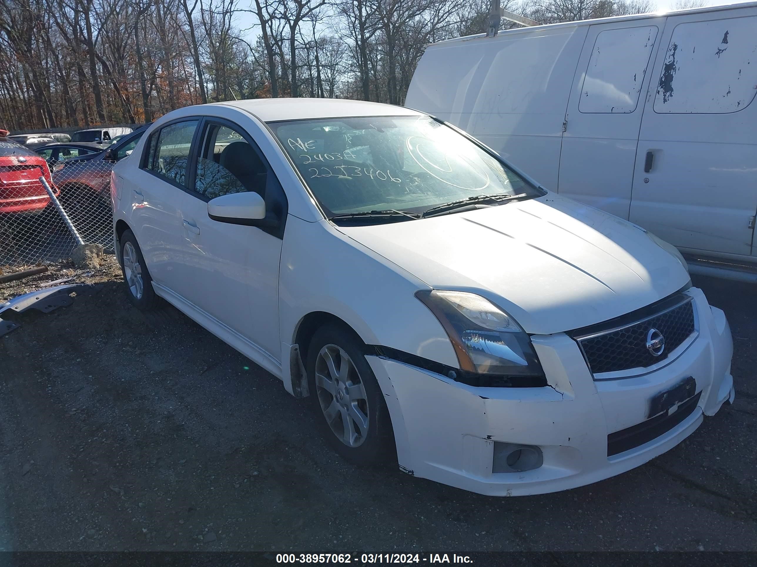 NISSAN SENTRA 2012 3n1ab6ap3cl649461