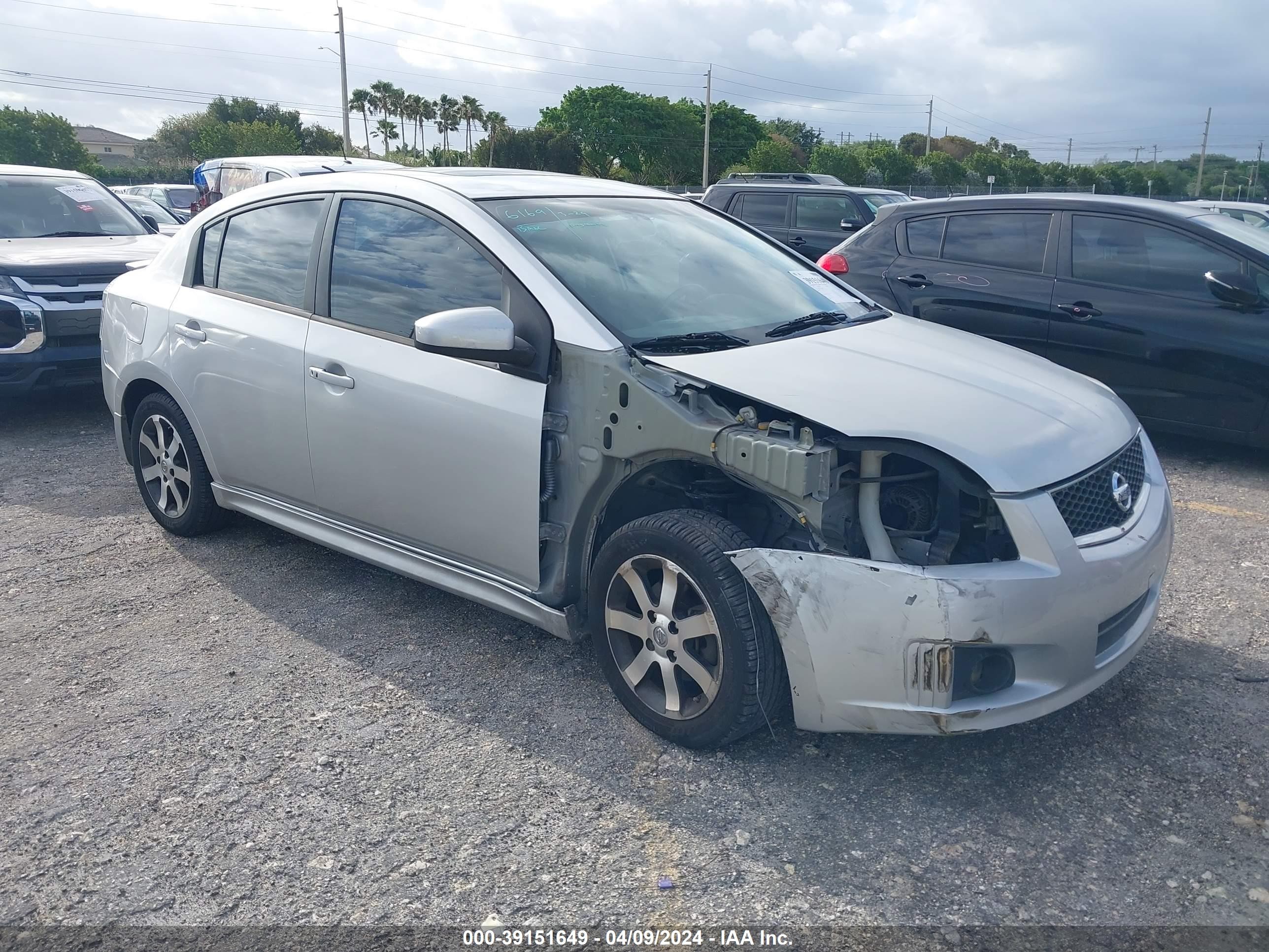 NISSAN SENTRA 2012 3n1ab6ap3cl666406