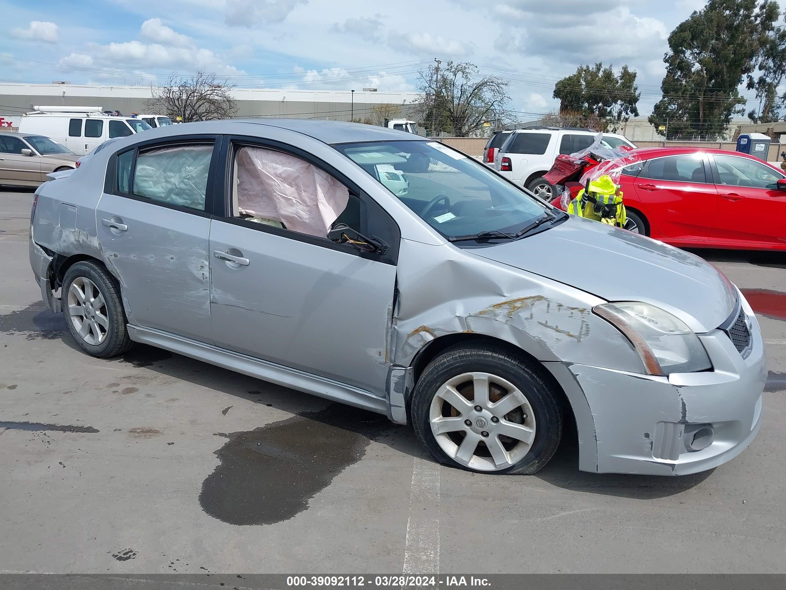 NISSAN SENTRA 2012 3n1ab6ap3cl718990