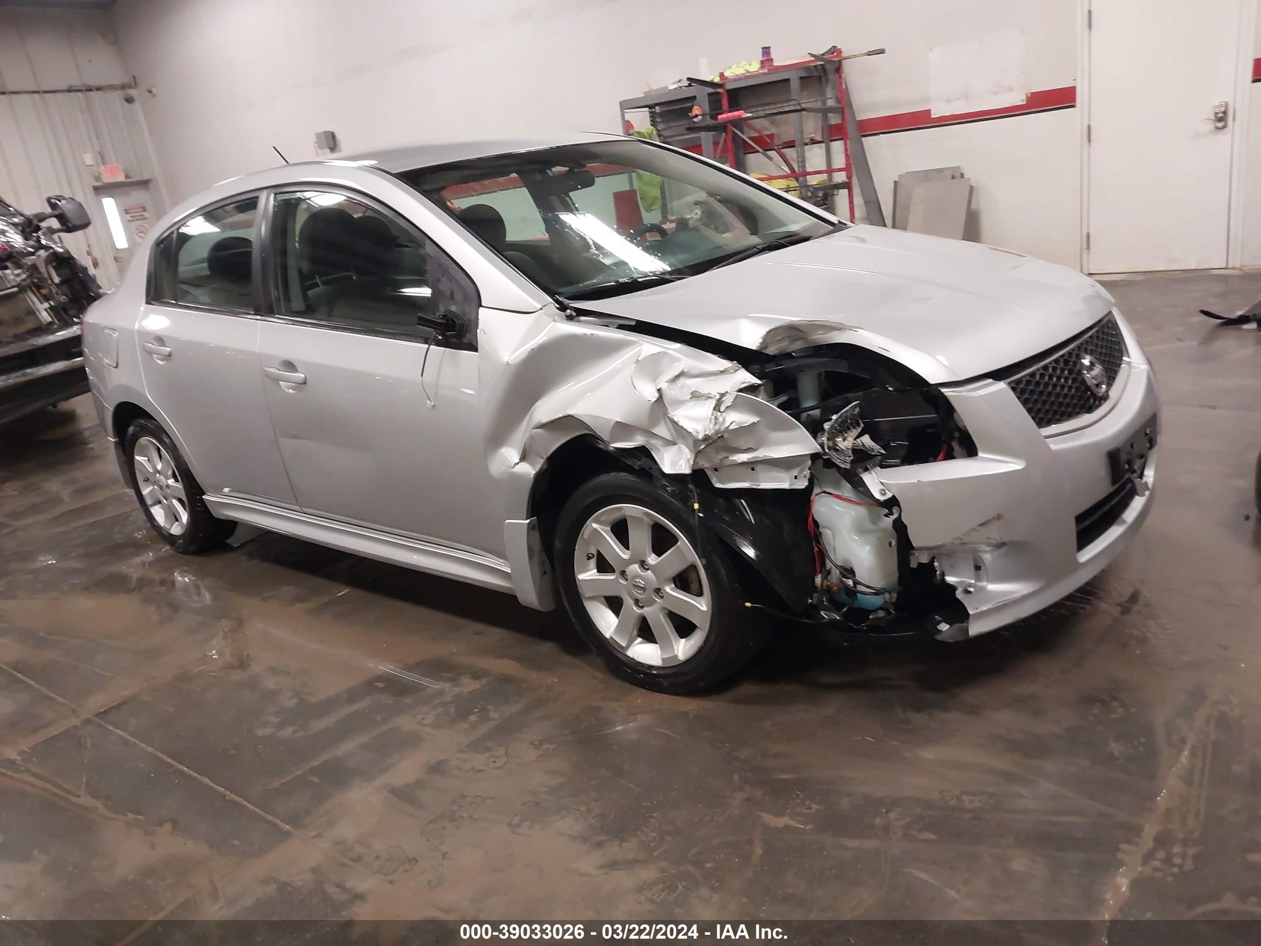 NISSAN SENTRA 2012 3n1ab6ap3cl721730