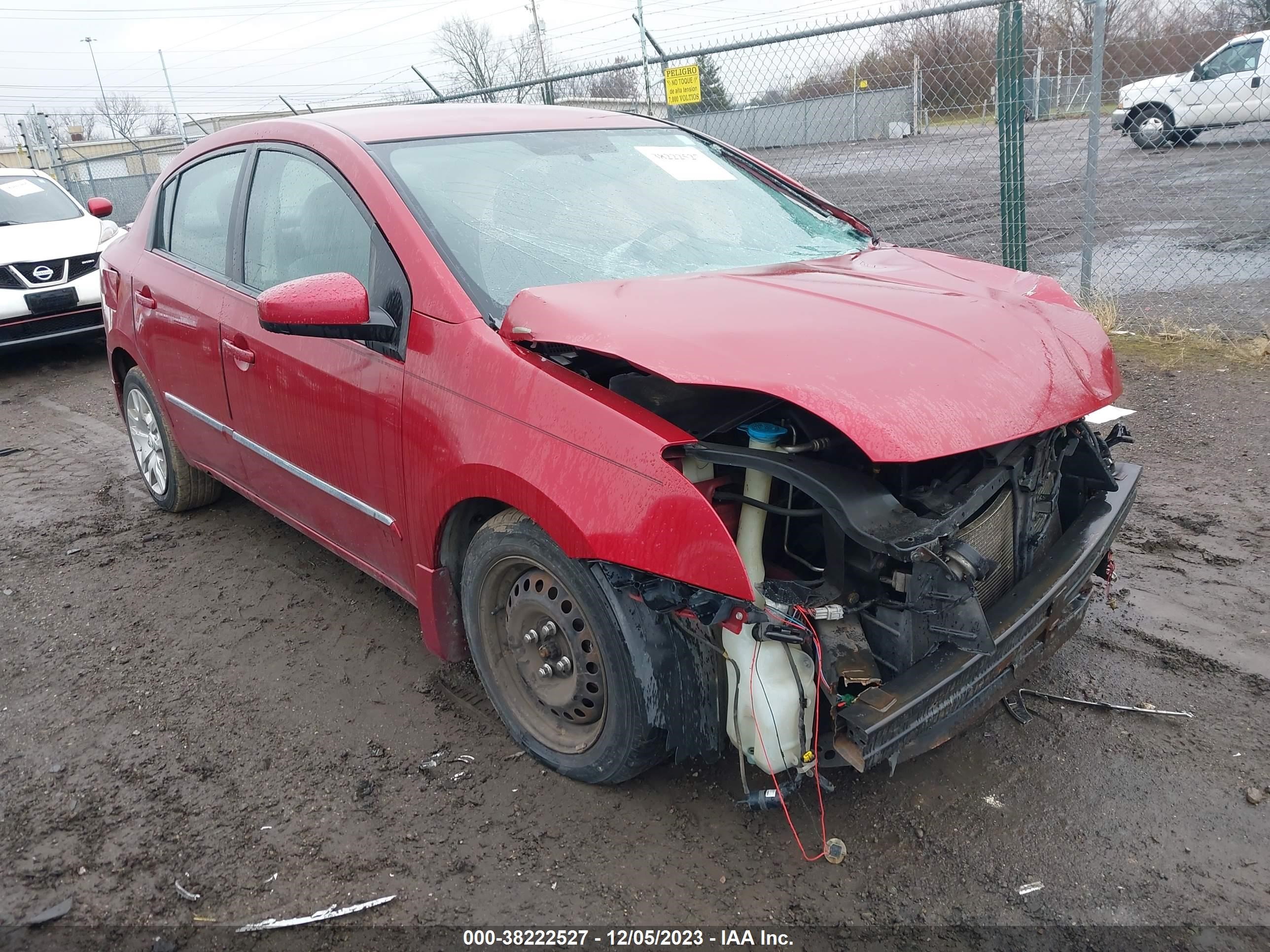 NISSAN SENTRA 2012 3n1ab6ap5cl737797