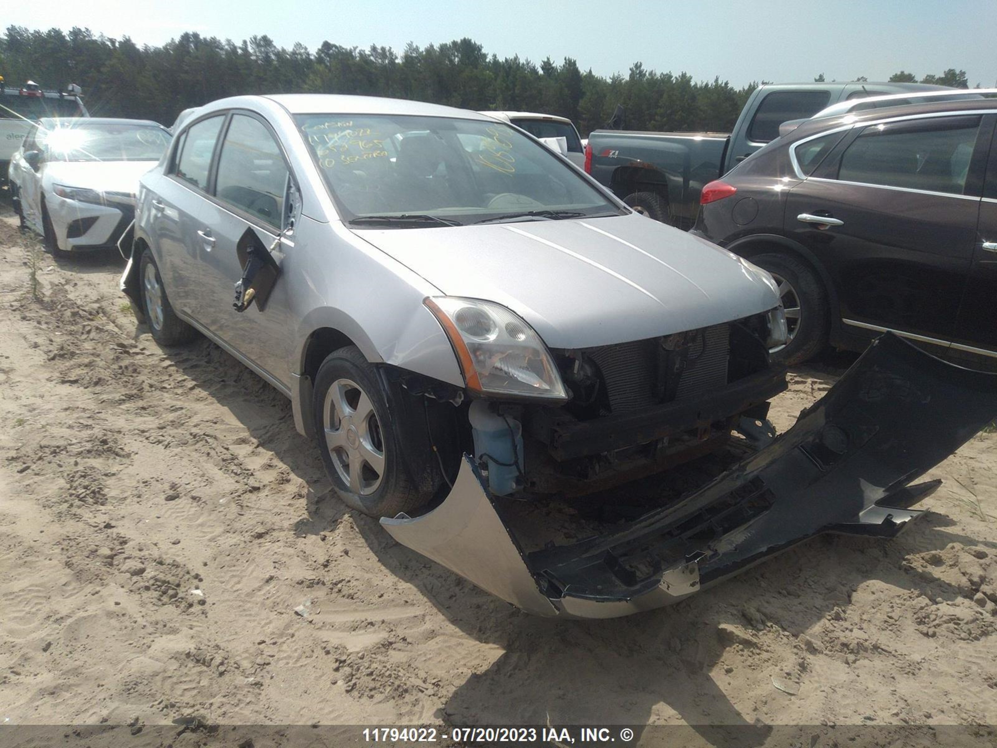 NISSAN SENTRA 2010 3n1ab6ap6al652965