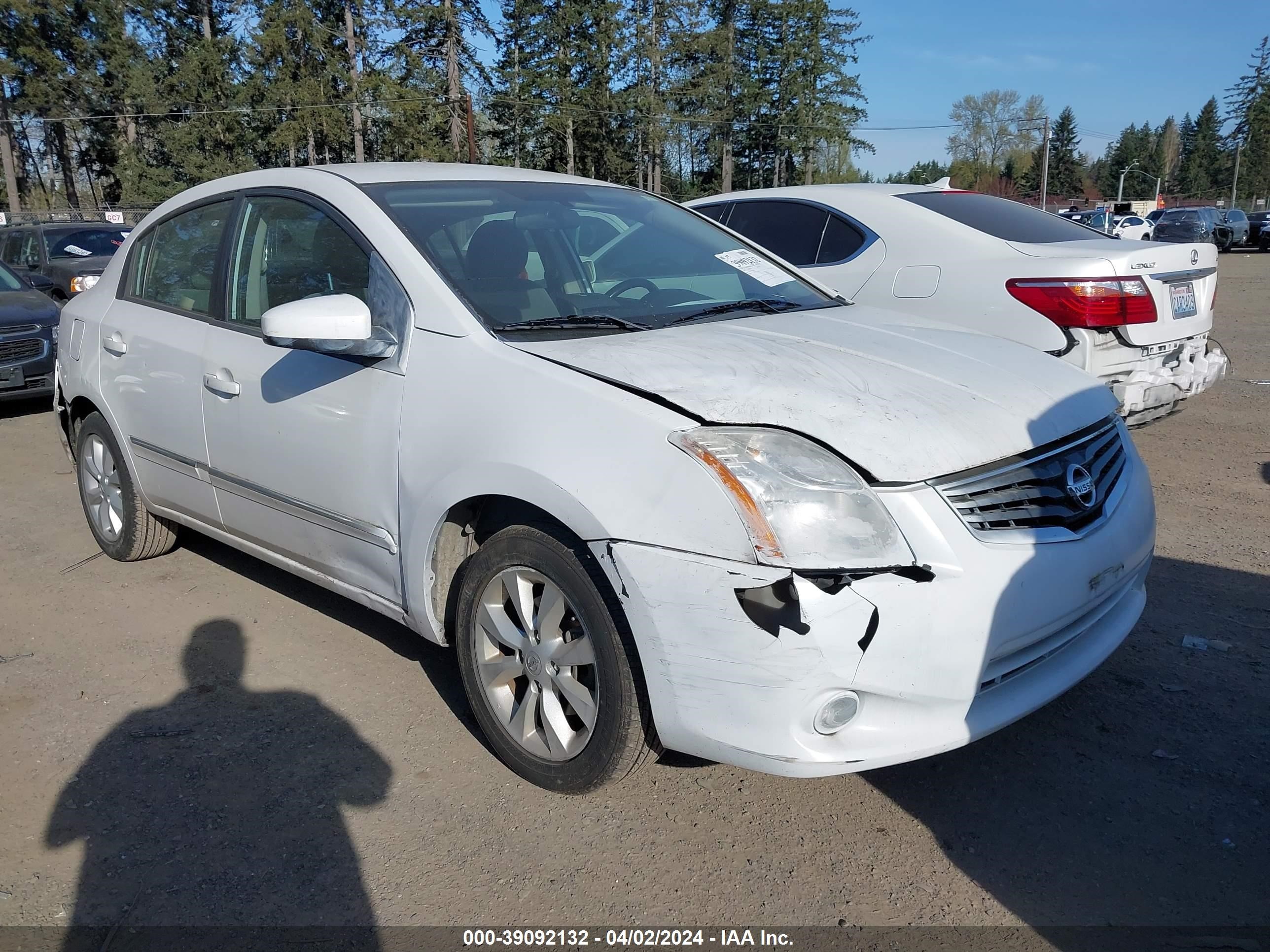 NISSAN SENTRA 2010 3n1ab6ap6al703302