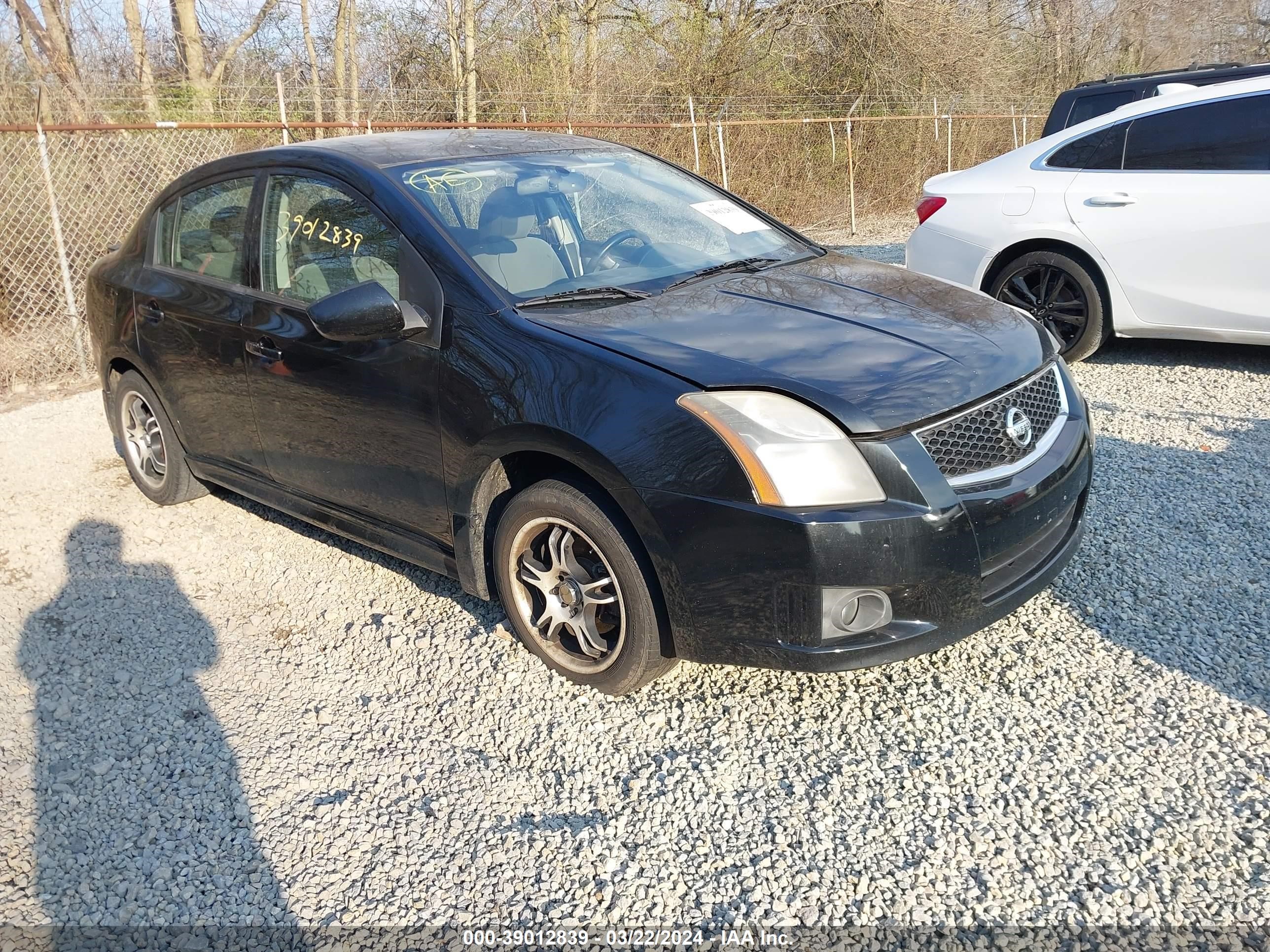 NISSAN SENTRA 2012 3n1ab6ap6cl608497