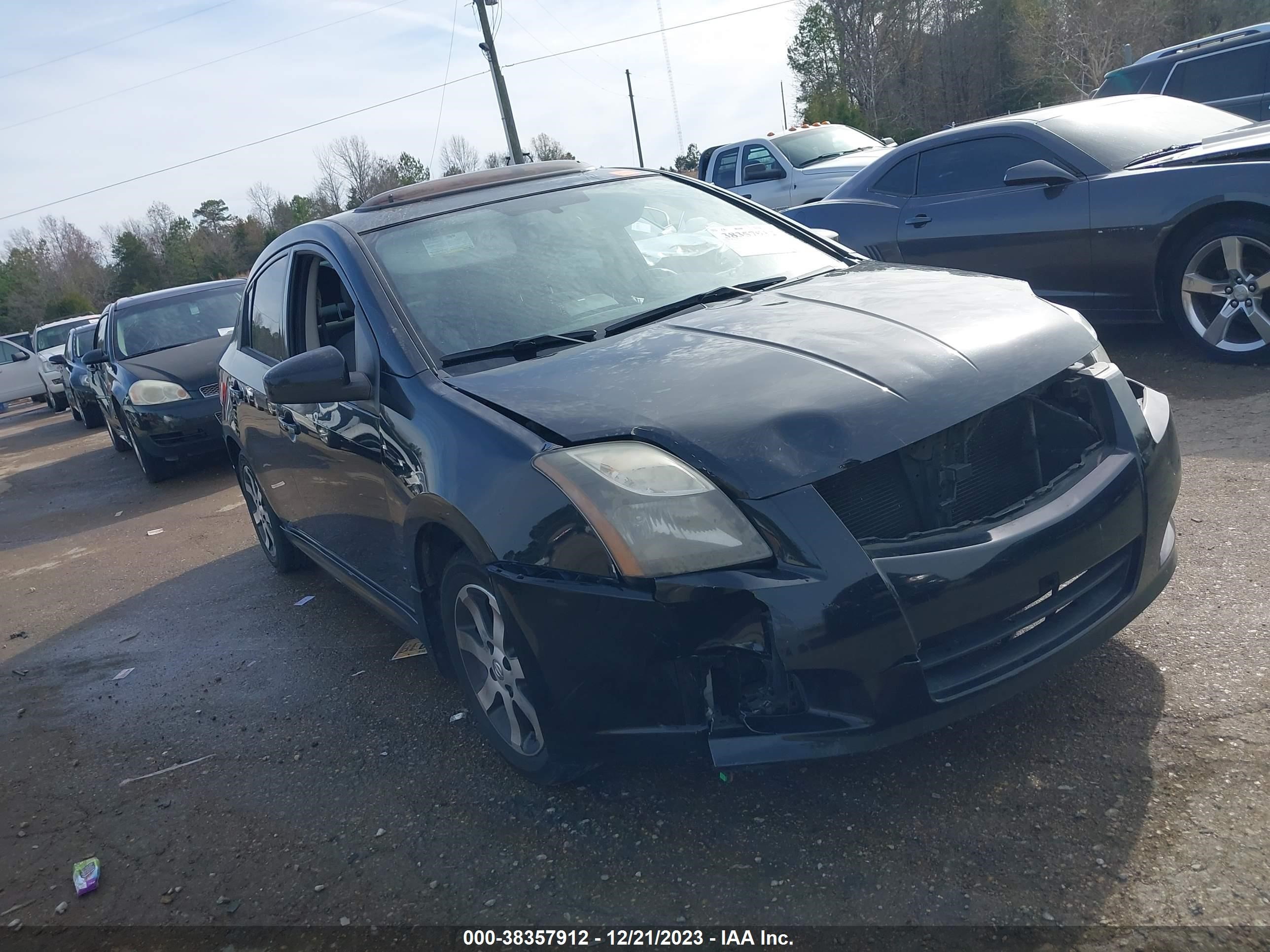 NISSAN SENTRA 2012 3n1ab6ap6cl673110