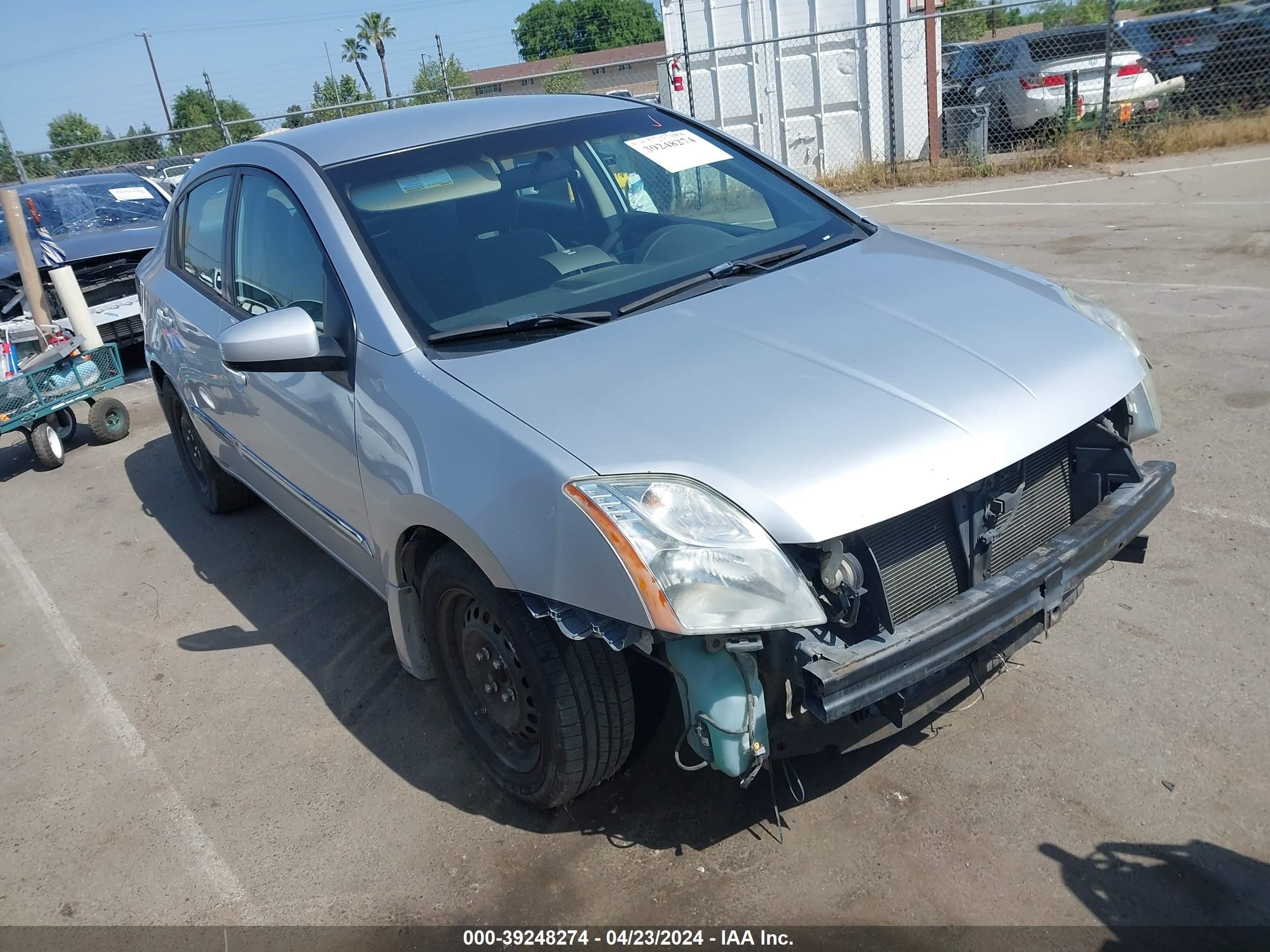 NISSAN SENTRA 2012 3n1ab6ap6cl681448