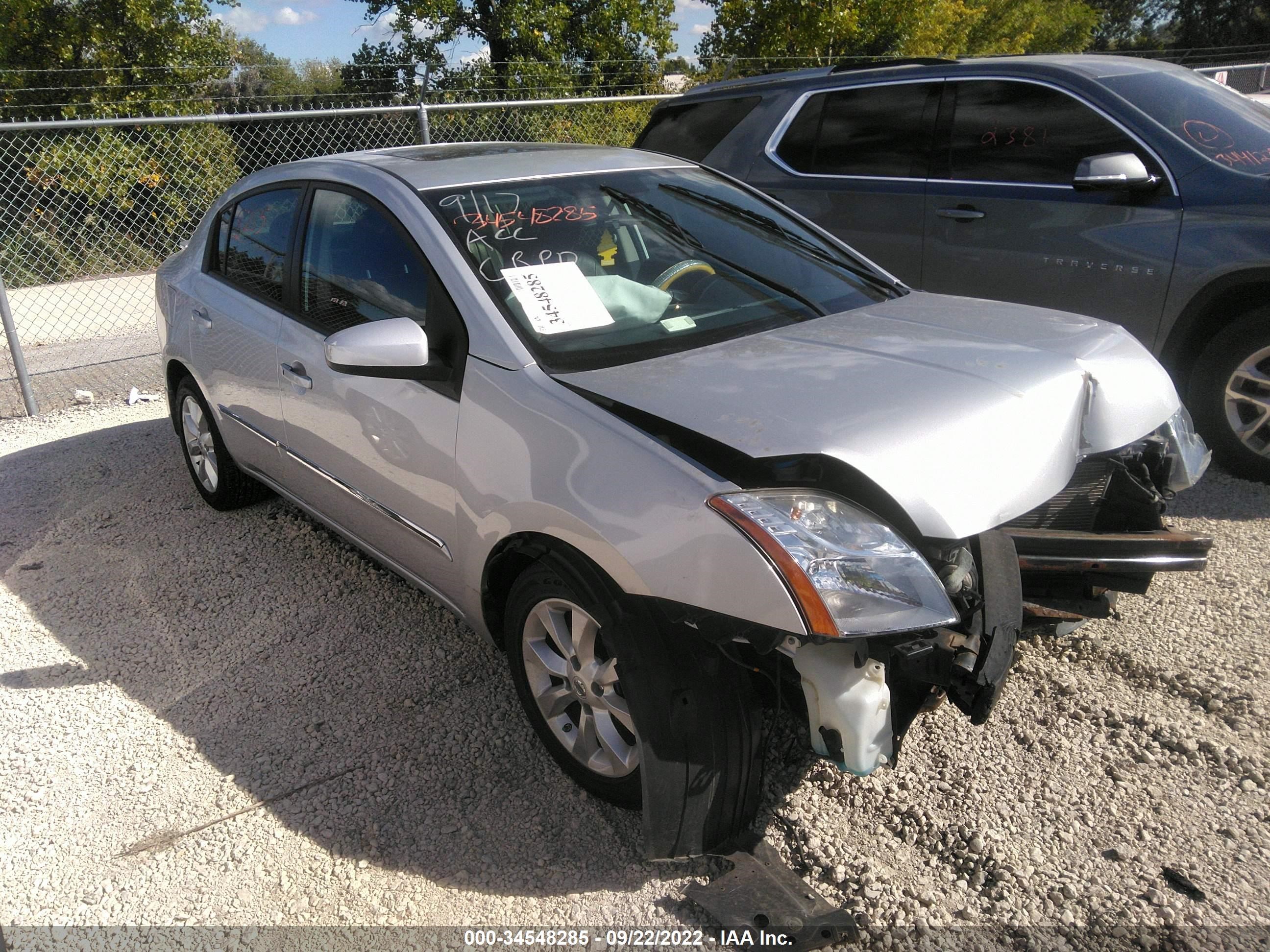 NISSAN SENTRA 2012 3n1ab6ap6cl681725