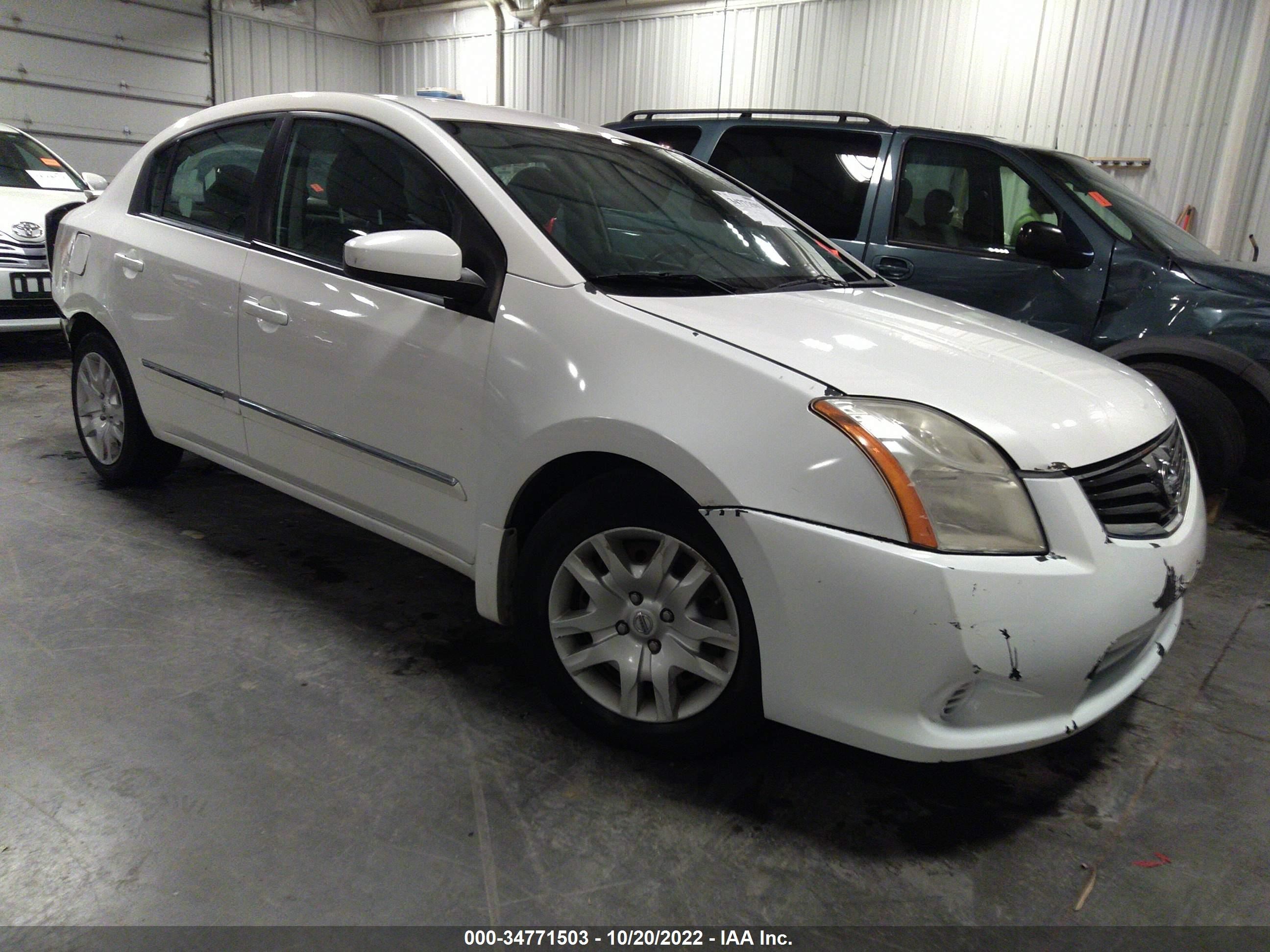 NISSAN SENTRA 2012 3n1ab6ap6cl685127