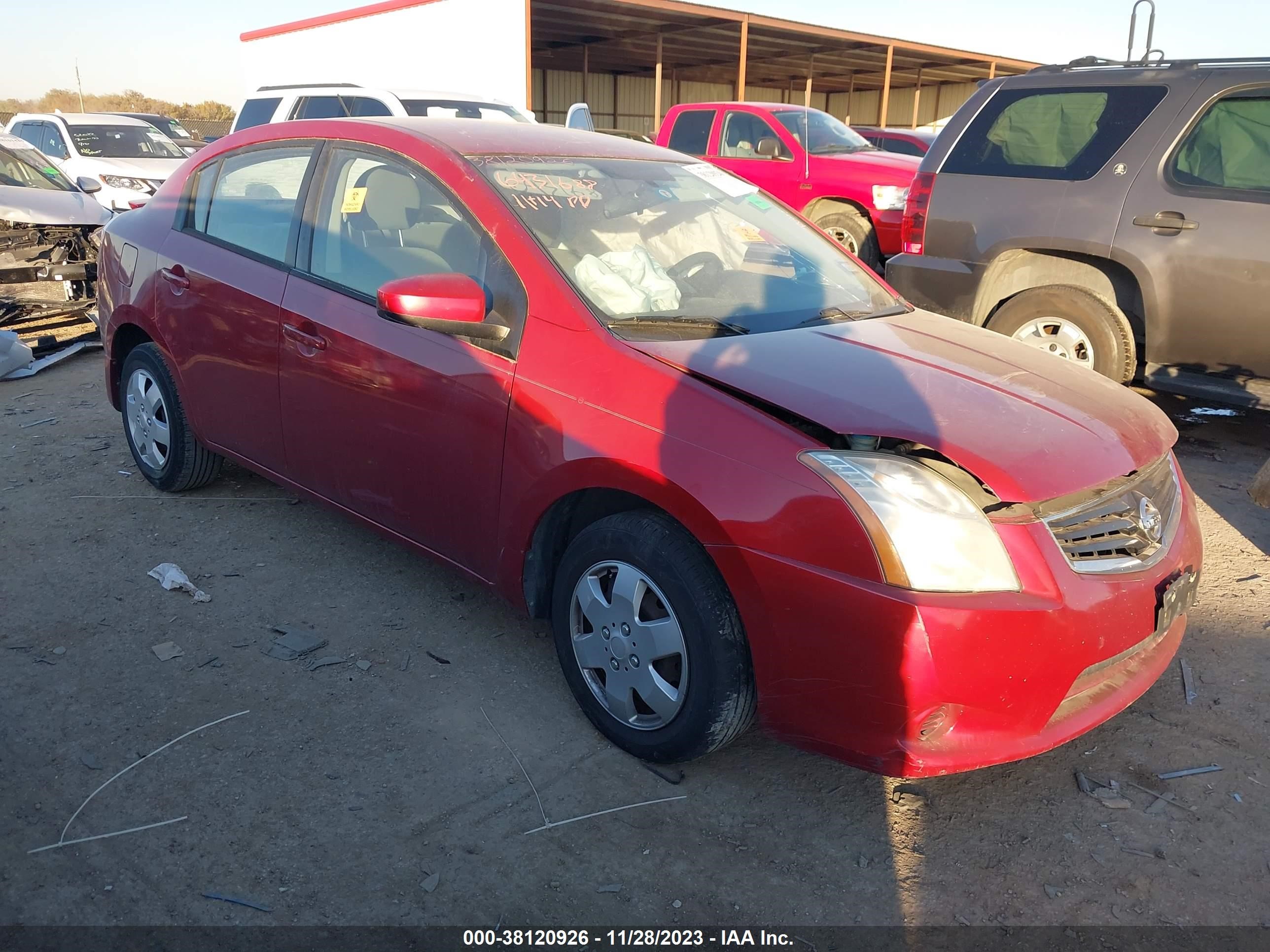 NISSAN SENTRA 2012 3n1ab6ap6cl710267