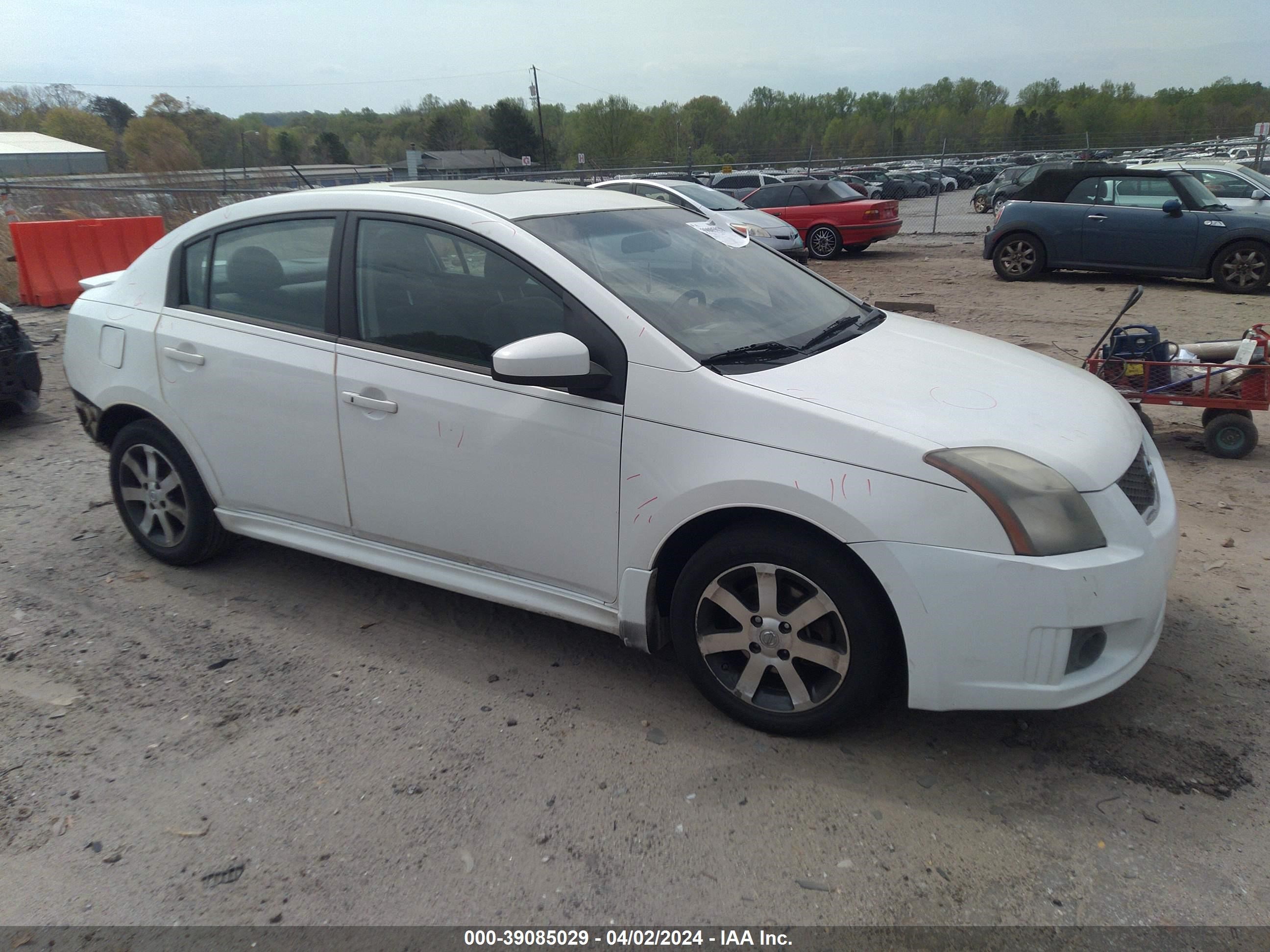 NISSAN SENTRA 2012 3n1ab6ap6cl734603