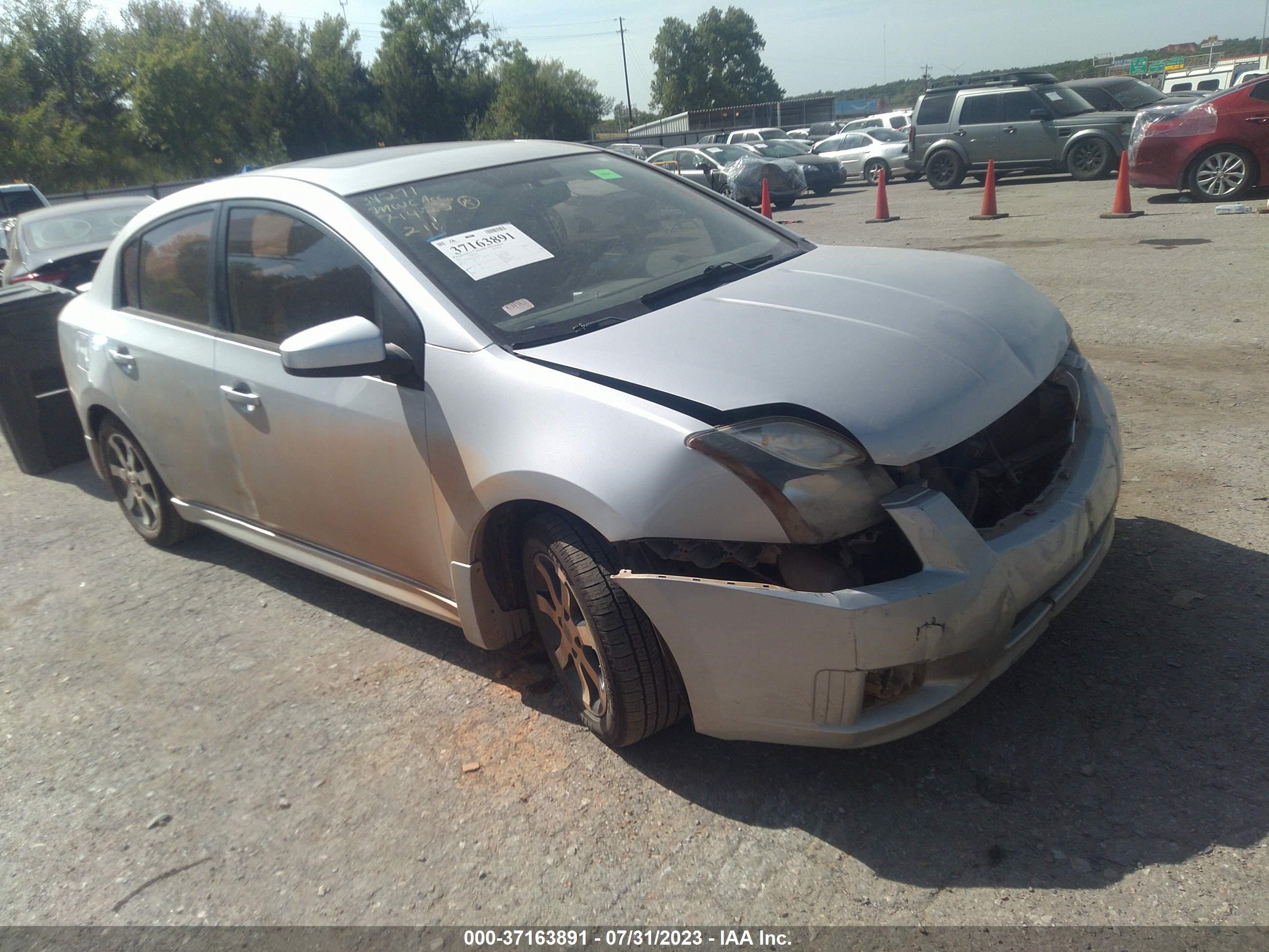 NISSAN SENTRA 2012 3n1ab6ap7cl691695