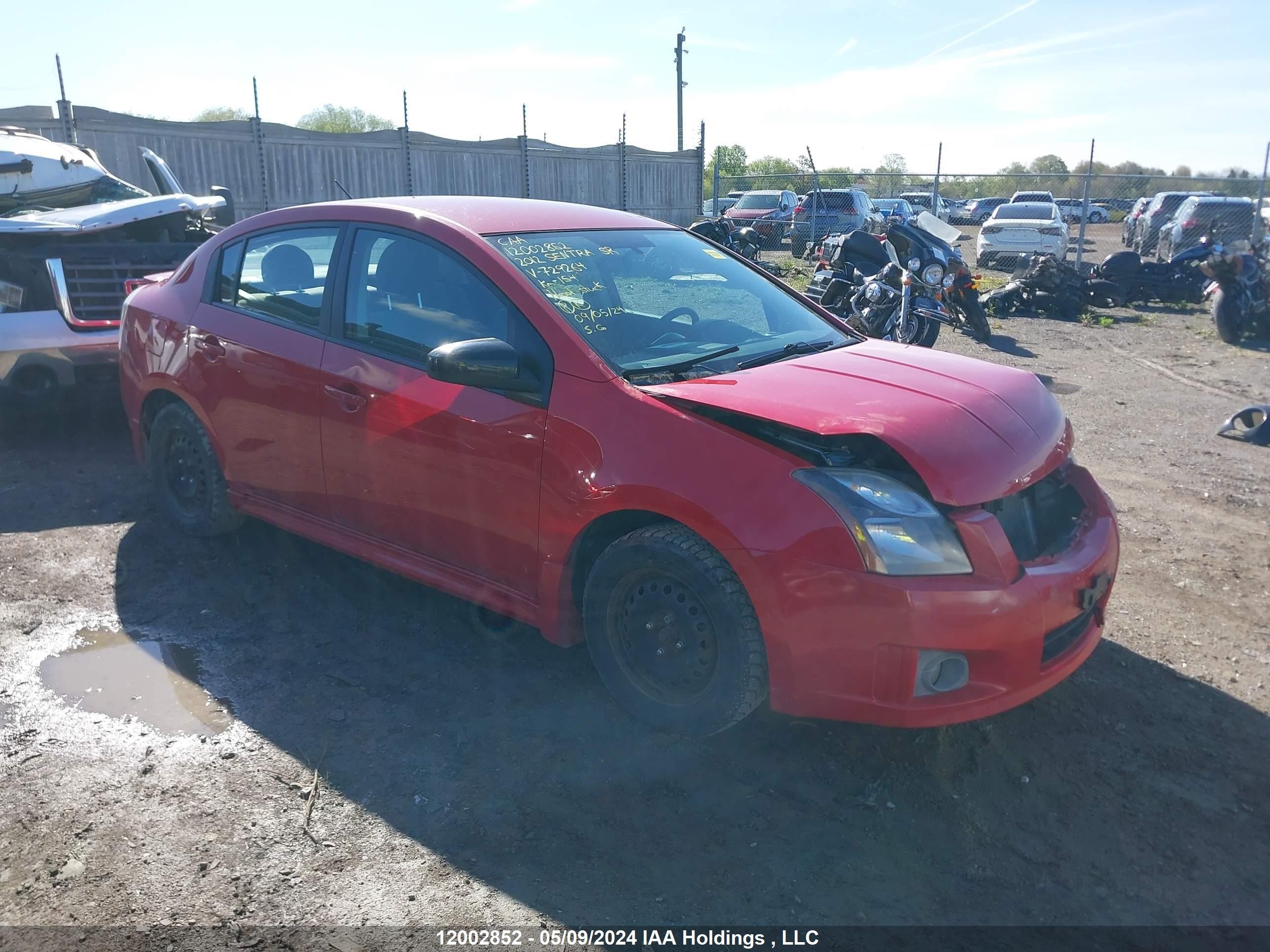 NISSAN SENTRA 2012 3n1ab6ap7cl729264