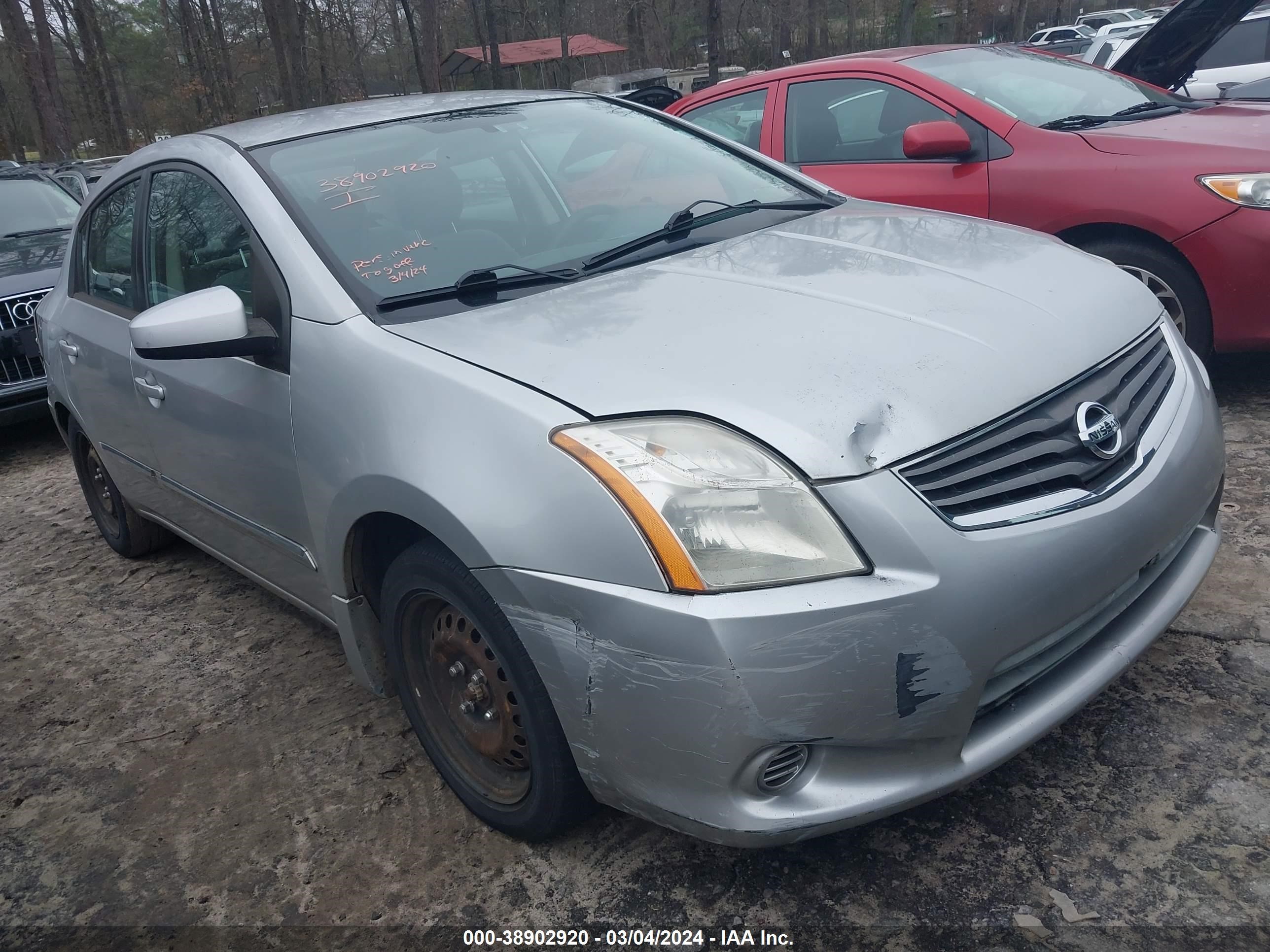 NISSAN SENTRA 2012 3n1ab6ap8cl678616