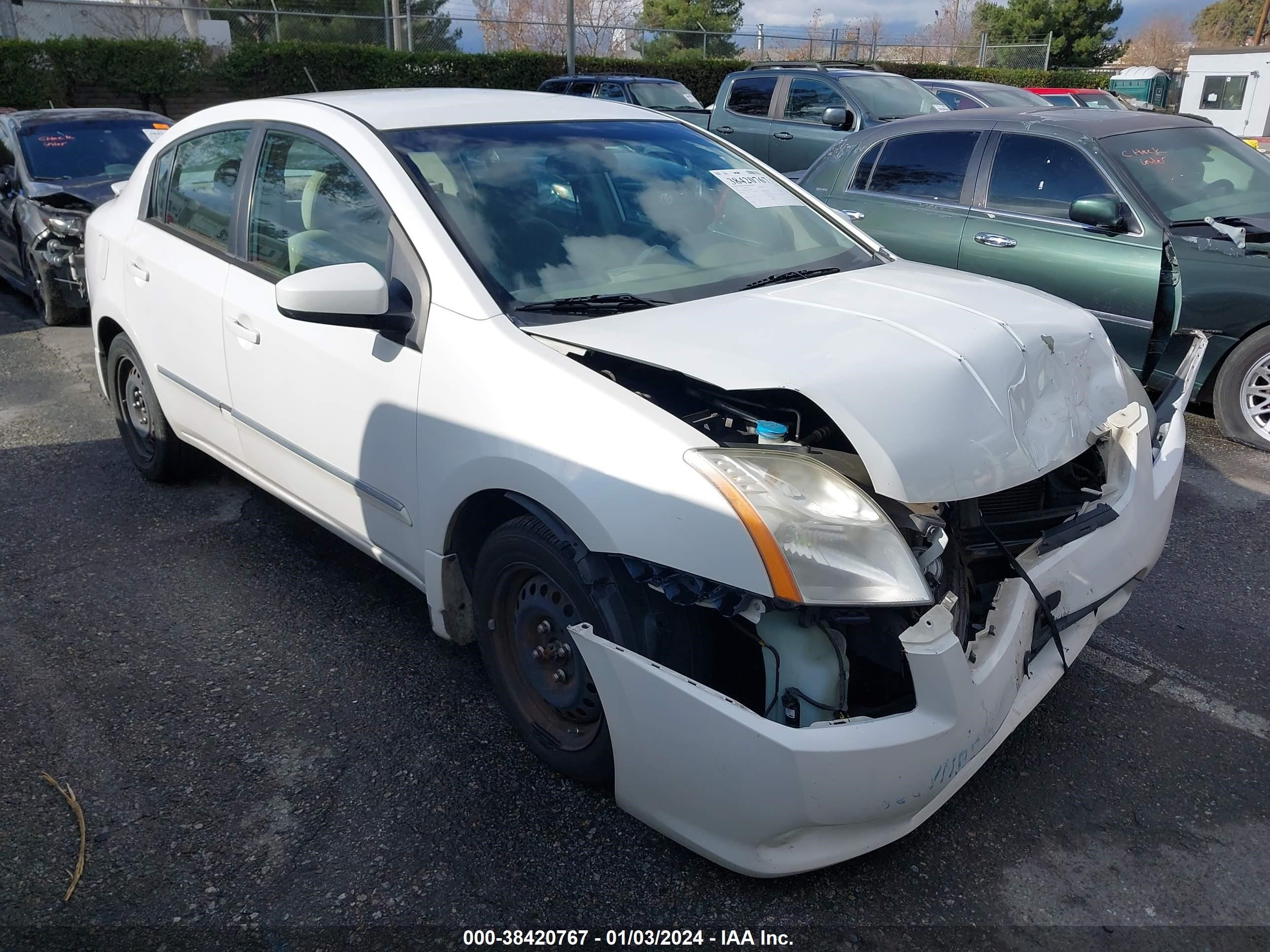 NISSAN SENTRA 2012 3n1ab6ap8cl689583