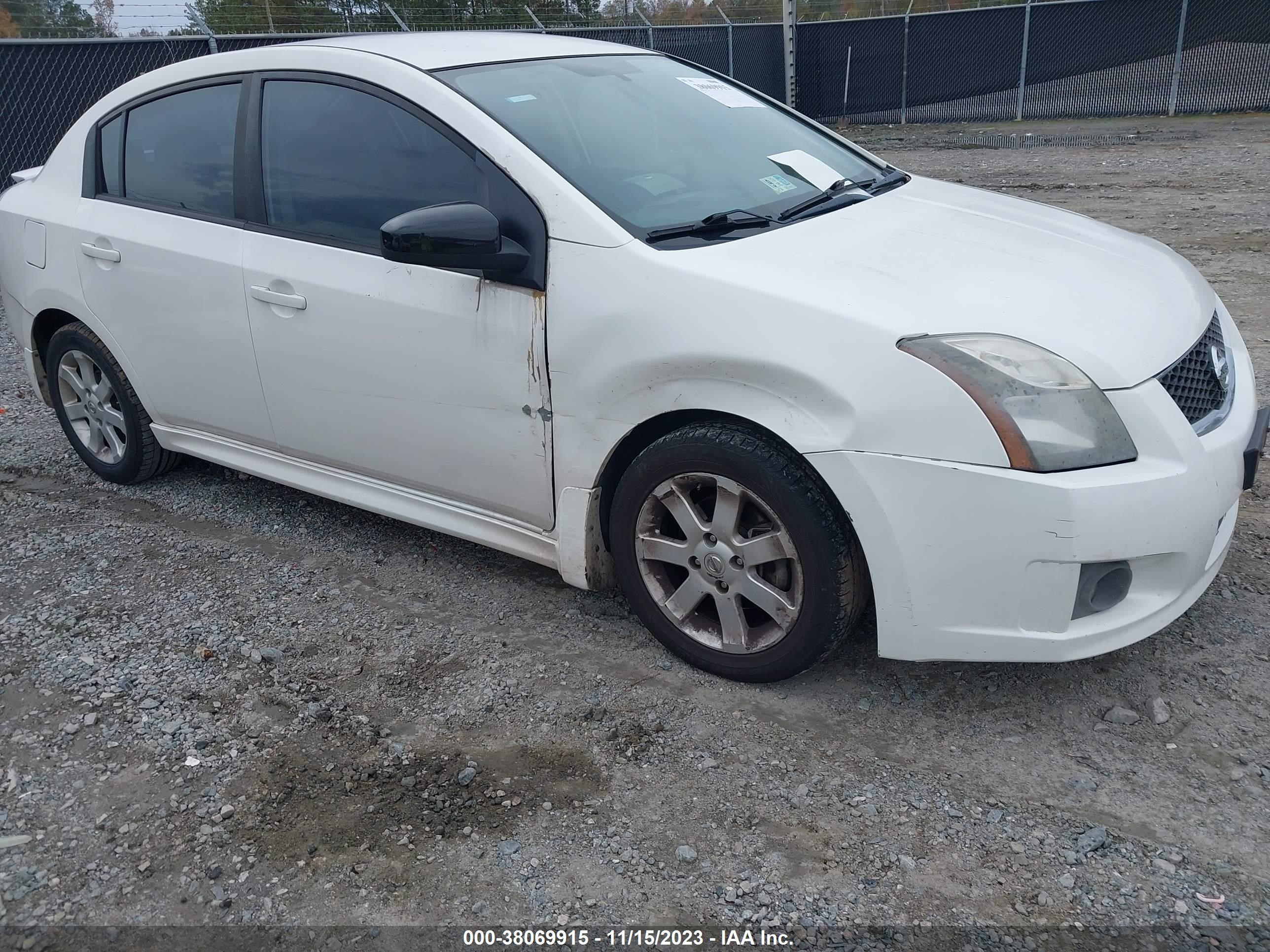 NISSAN SENTRA 2012 3n1ab6ap9cl755915