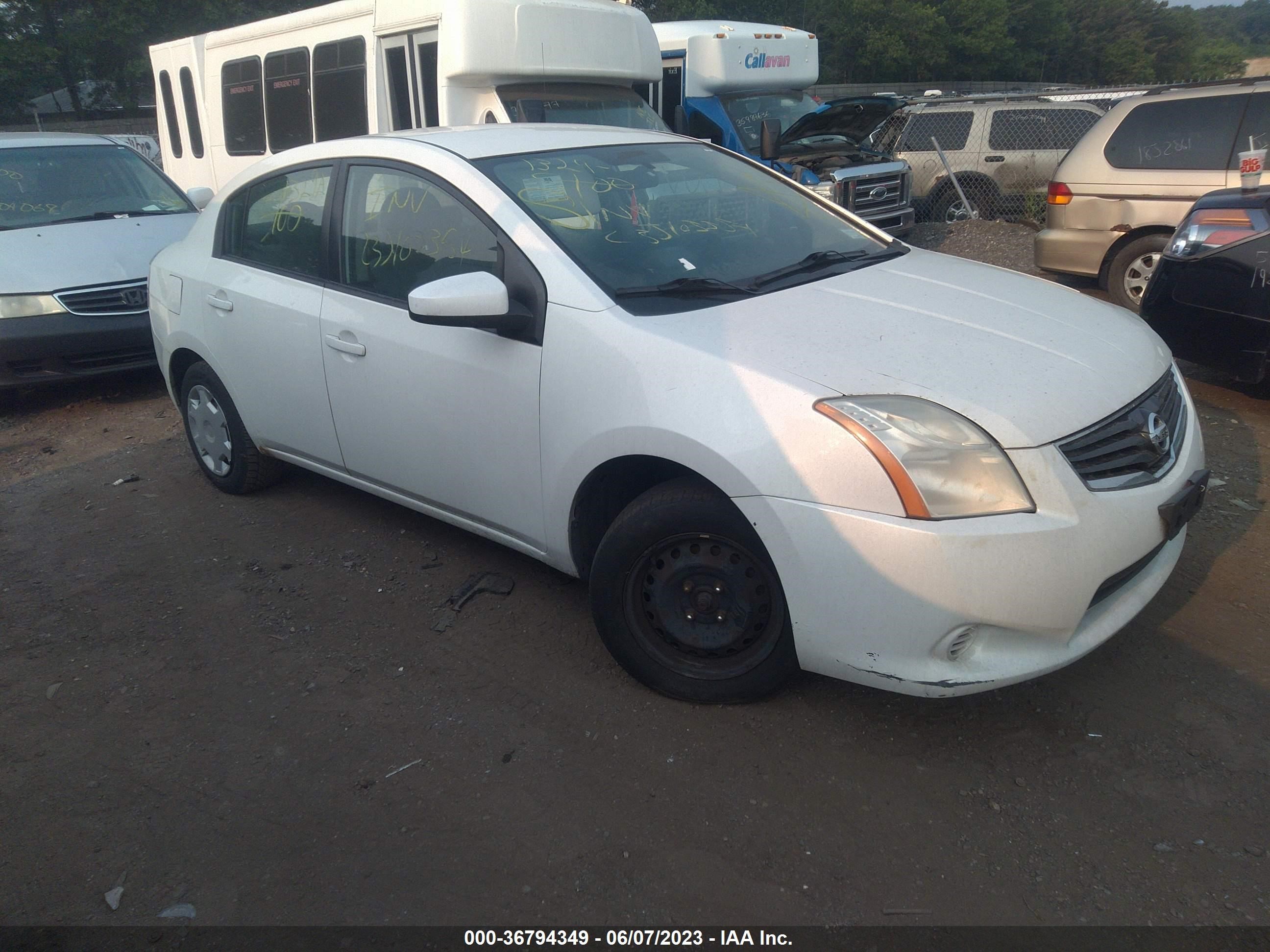 NISSAN SENTRA 2010 3n1ab6apxal625865