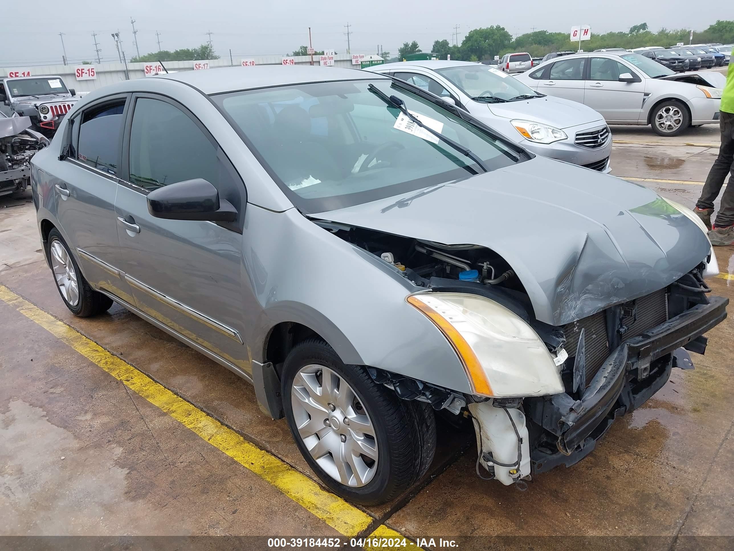 NISSAN SENTRA 2010 3n1ab6apxal638356