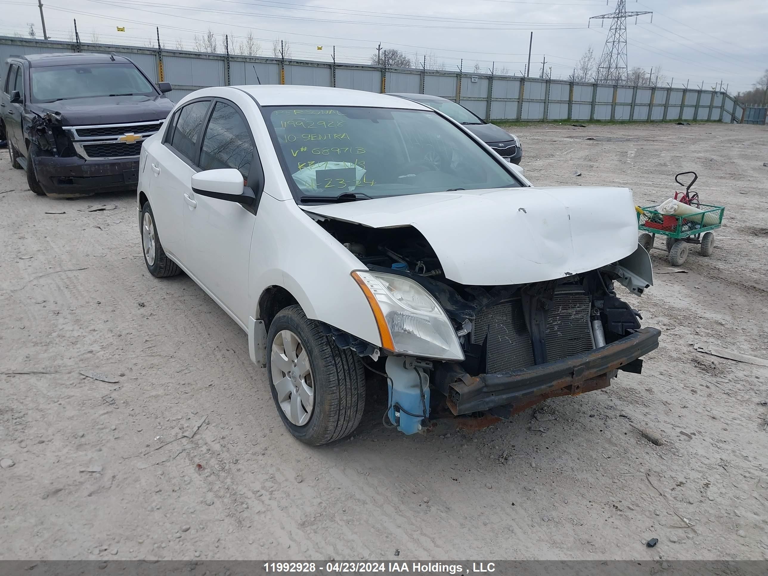 NISSAN SENTRA 2010 3n1ab6apxal689713